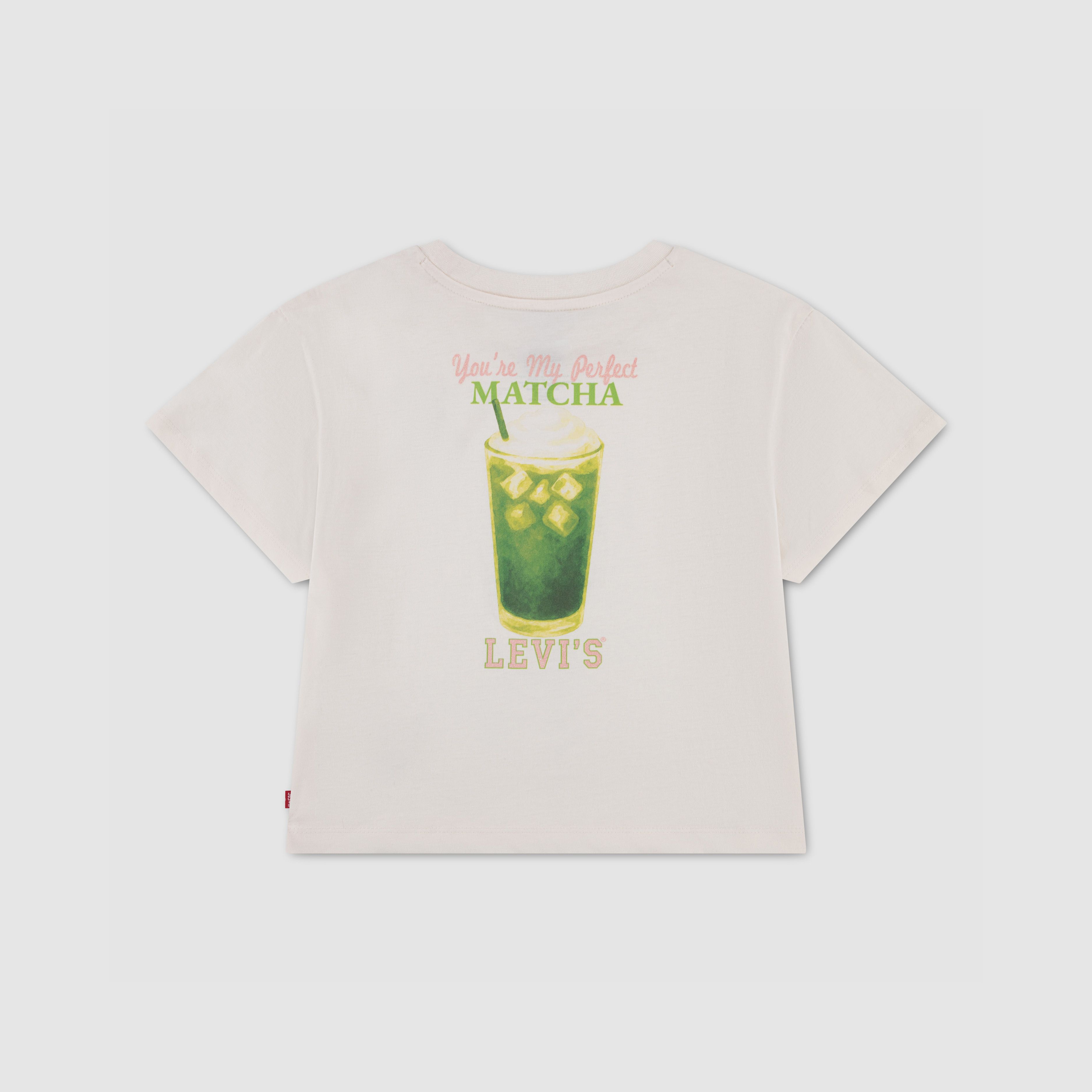 Matcha Oversized Tee Little Girls 4-6X 2