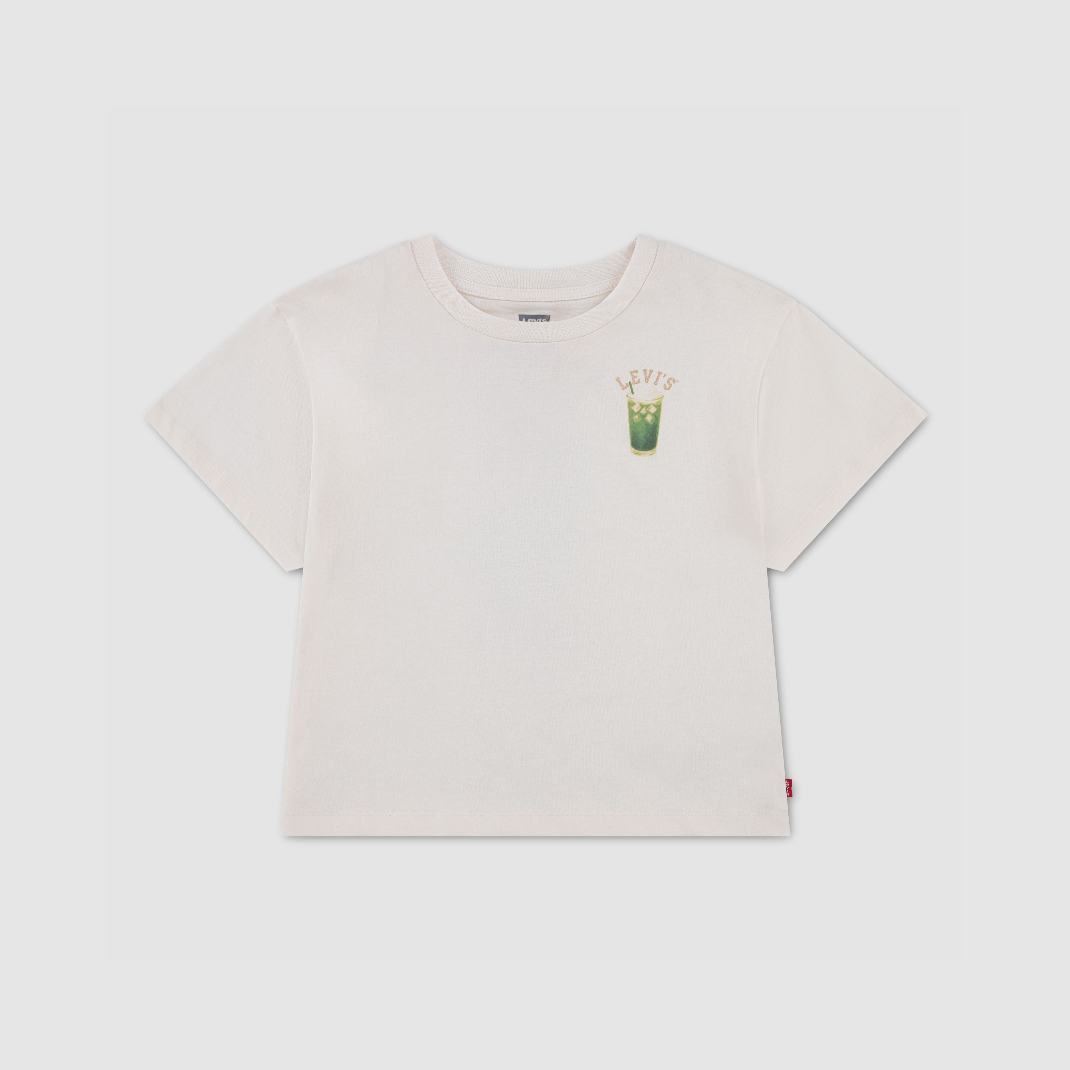 Matcha Oversized Tee Little Girls 4-6X 10