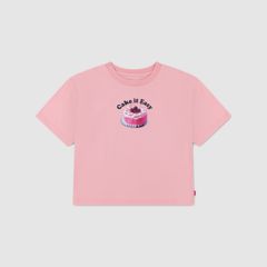 Meet And Greet Jam Tee Big Girls 7-16 — Powder Pink - Pink 1