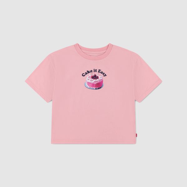 Meet And Greet Jam Tee Big Girls 7-16 — Powder Pink - Pink