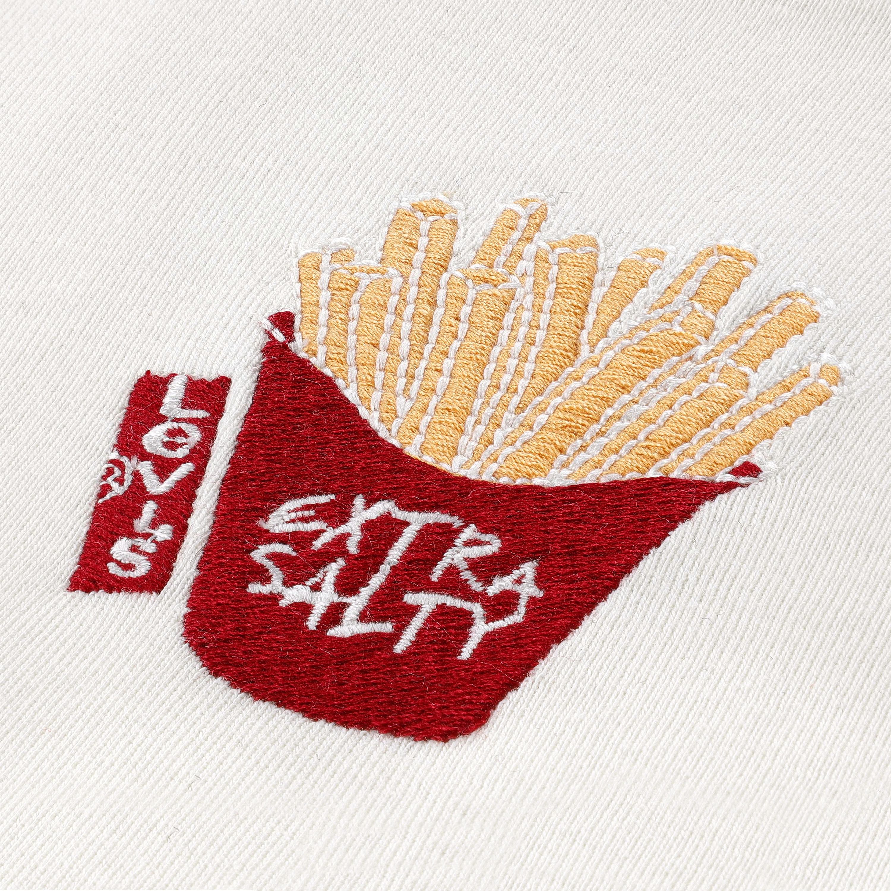 Fries Rib Knit Baby Top Big Girls 7-16 3