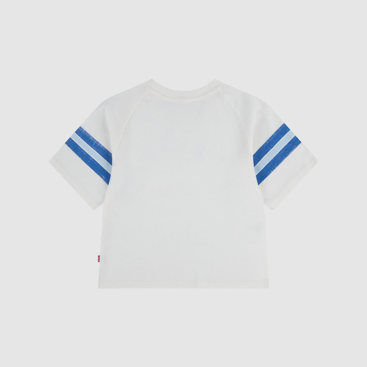 Vintage Sport Oversized Tee Little Girls 4-6X — Egret - White