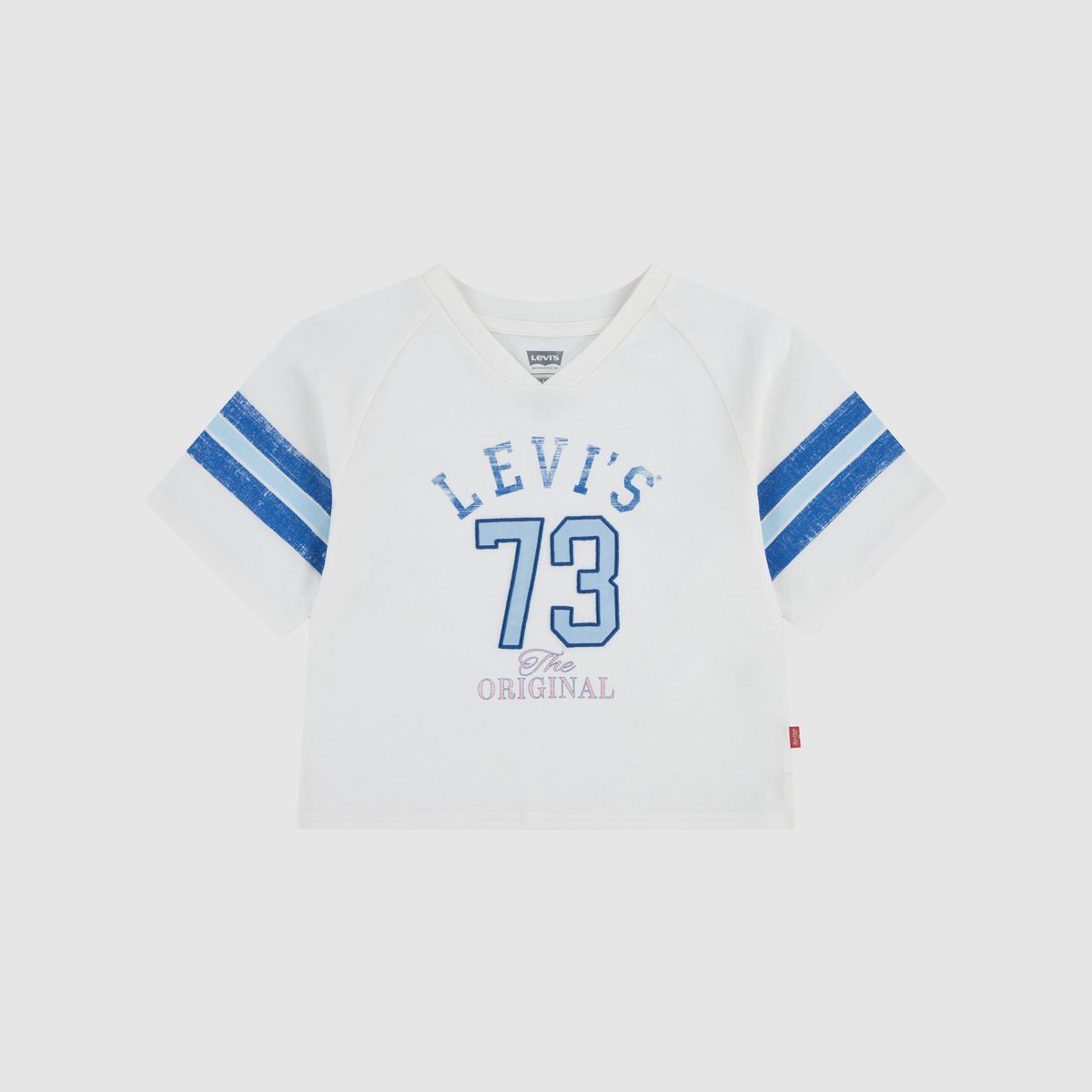 Vintage Sport Oversized Tee Toddler Girls 2T-4T — Egret - White