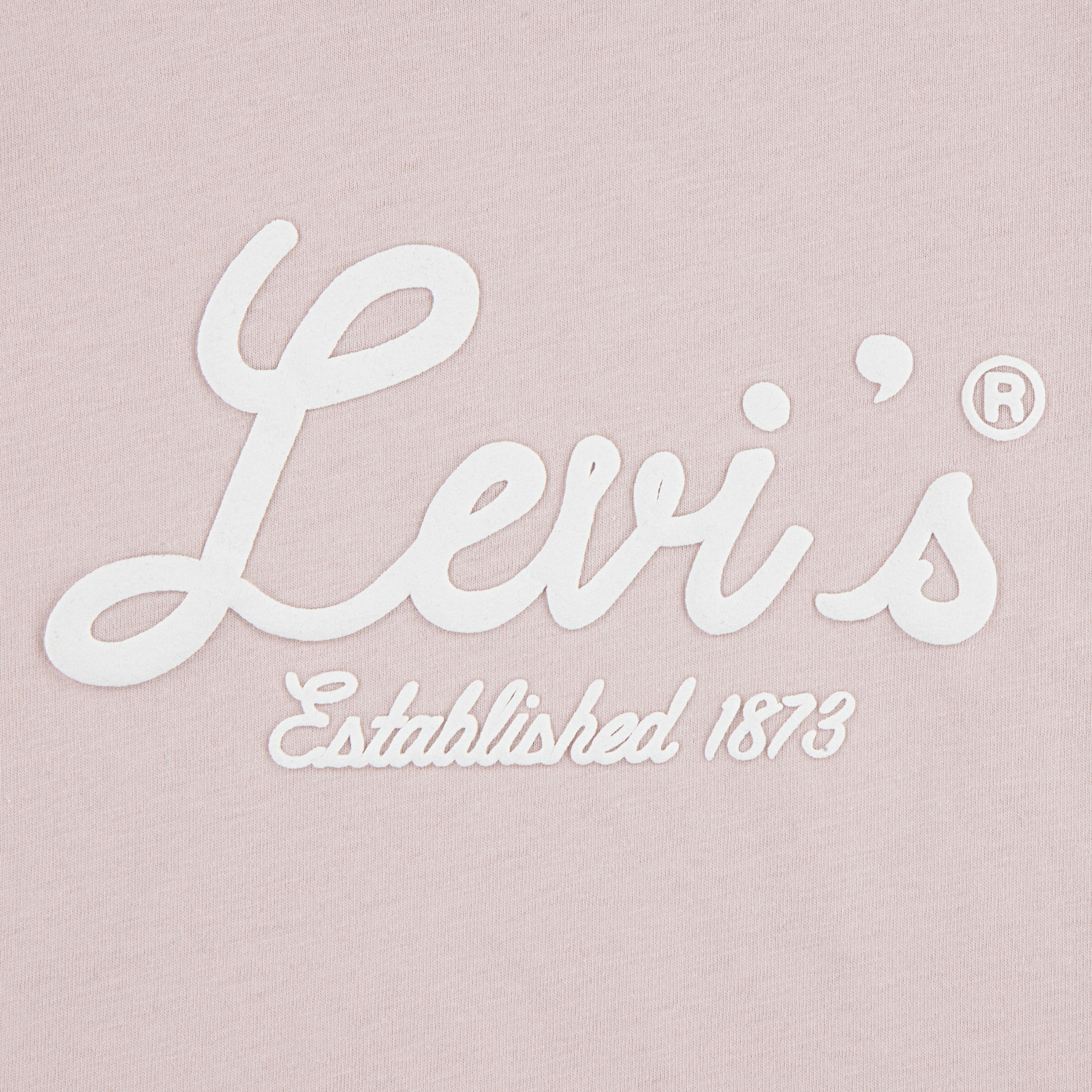 Levis Script Logo Tee Little Girls 4-6X 3