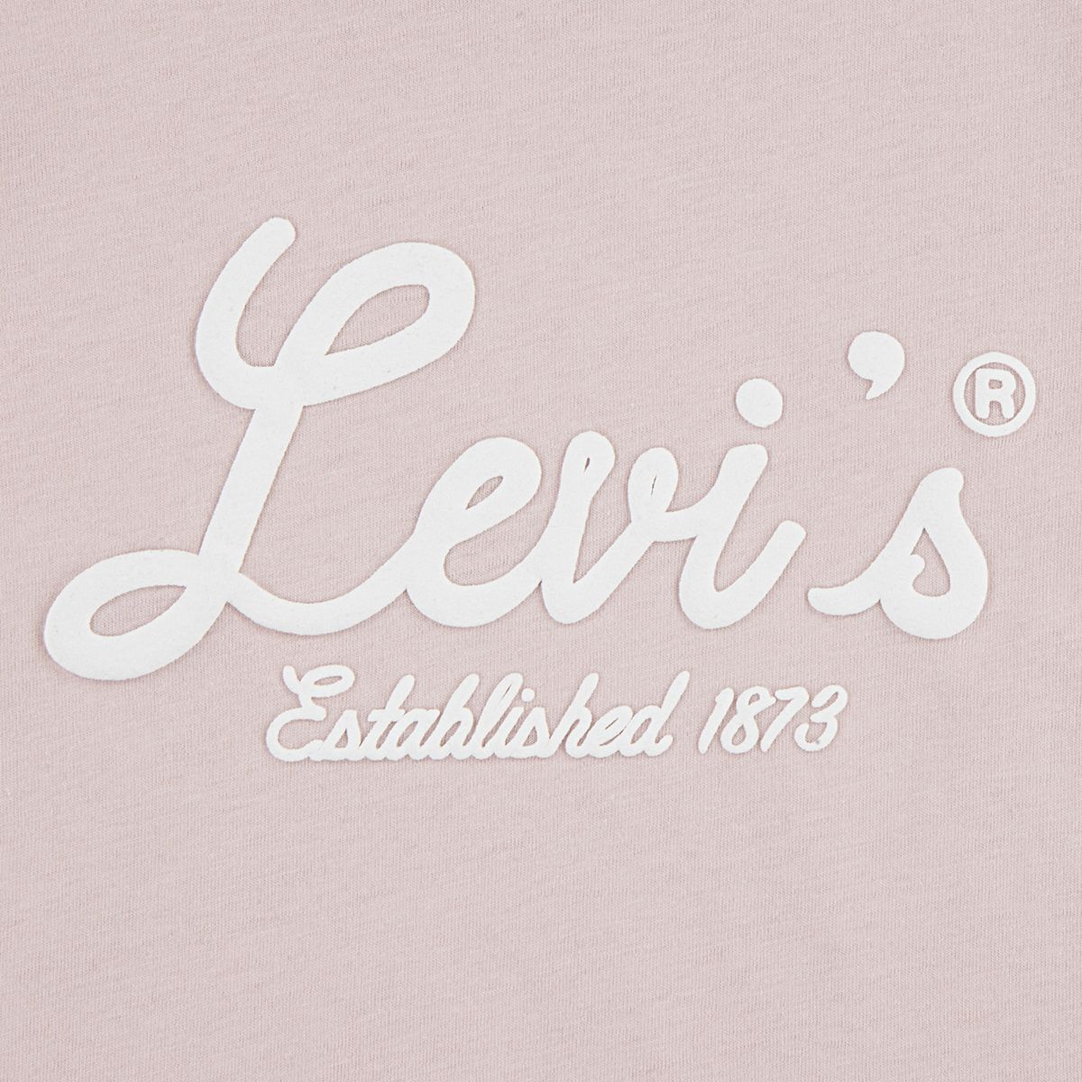 Levis Script Logo Tee Little Girls 4-6X — Lotus - Pink