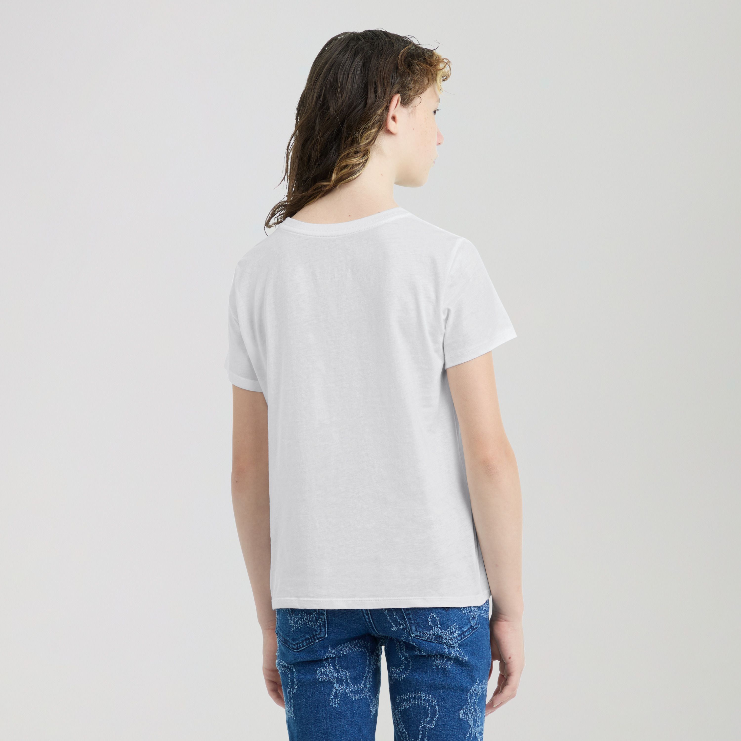 Script Logo Tee Big Girls 7-16 3