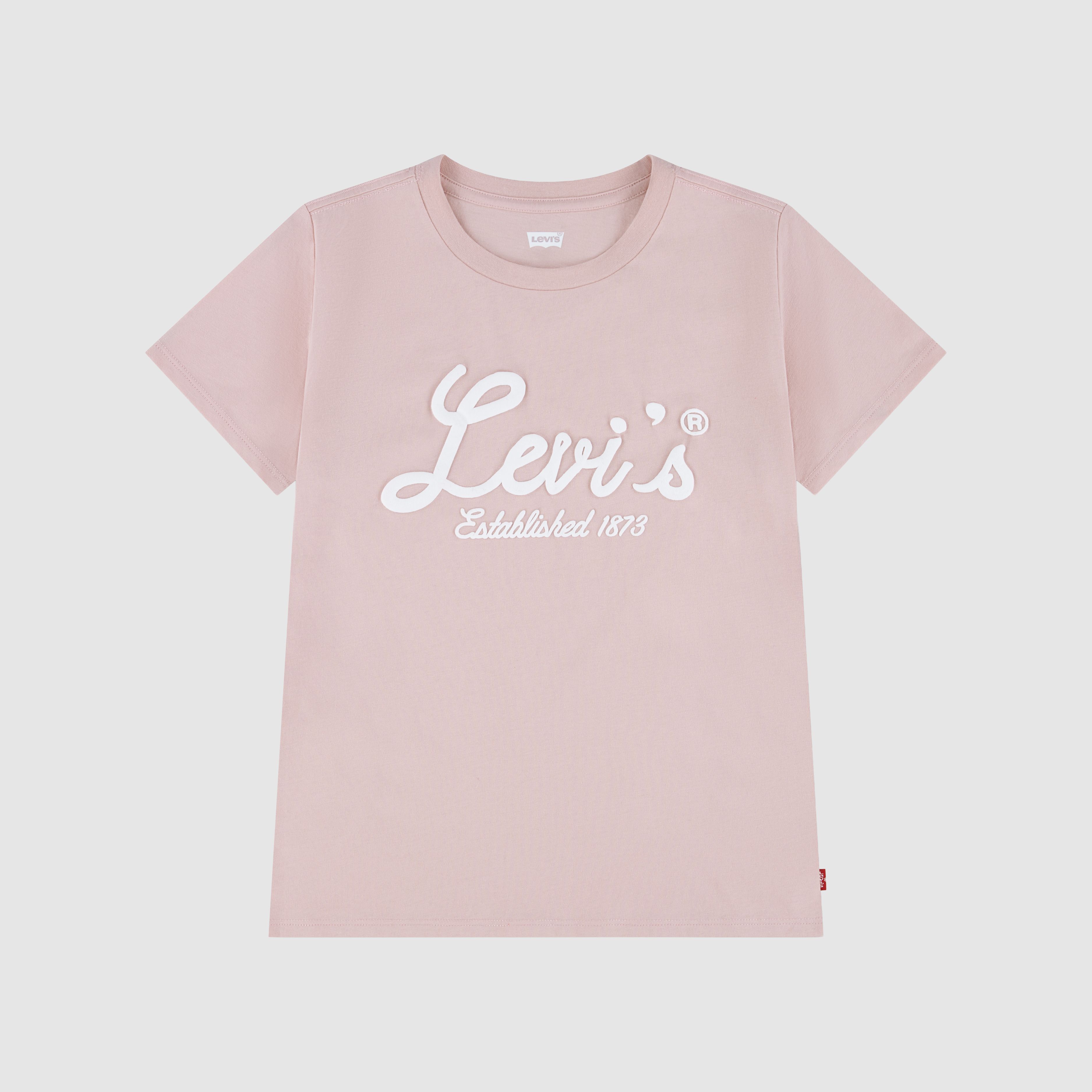 Script Logo Tee Big Girls 7-16 3