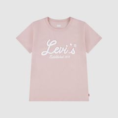 Script Logo Tee Big Girls 7-16 — Lotus - Pink 1