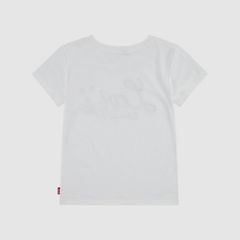 Script Logo Tee Toddler Girls 2T-4T — Bright White - White 2