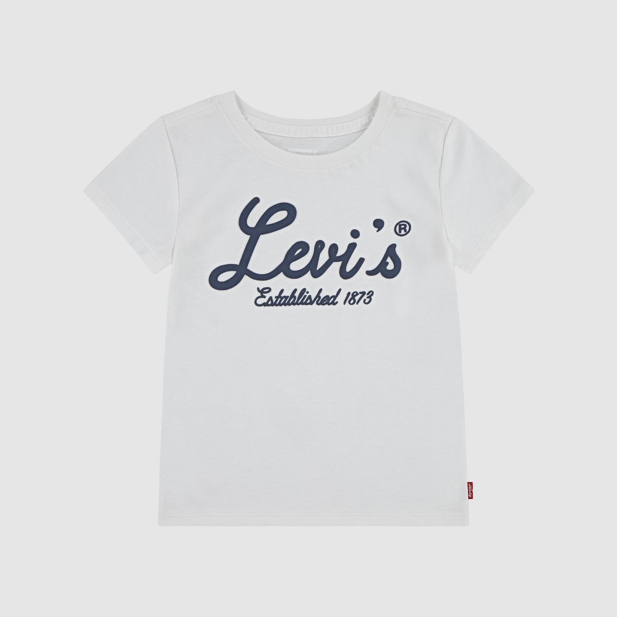 Script Logo Tee Toddler Girls 2T-4T — Bright White - White