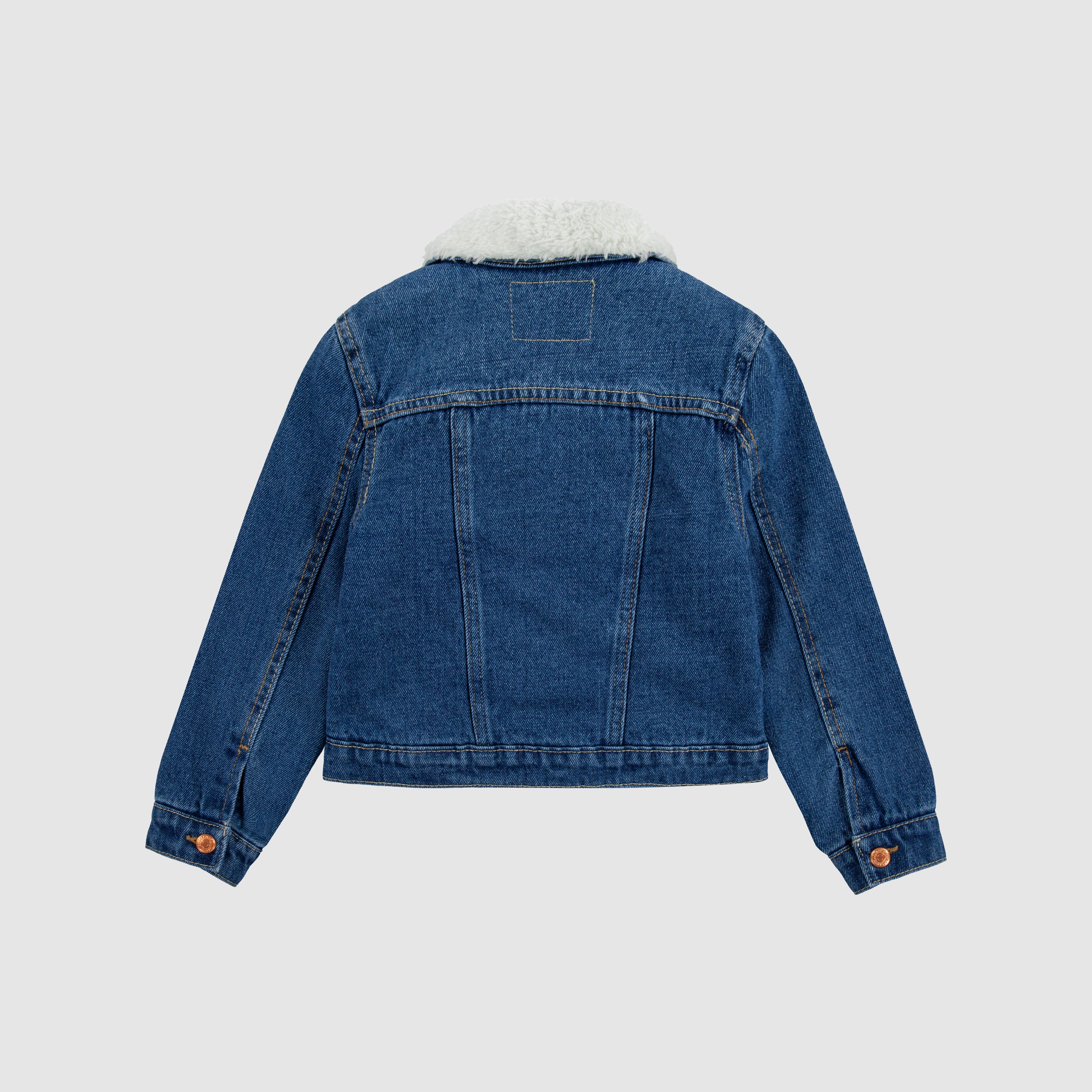 Sherpa Trucker Jacket Little Girls 4-6X 4