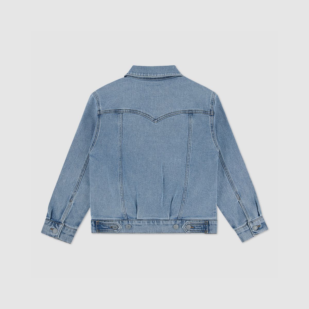 Oversized Western Trucker Big Girls 7-16 — This and That - Blue