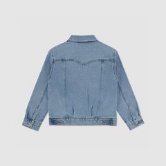 Oversized Western Trucker Big Girls 7-16 — This and That - Blue 5