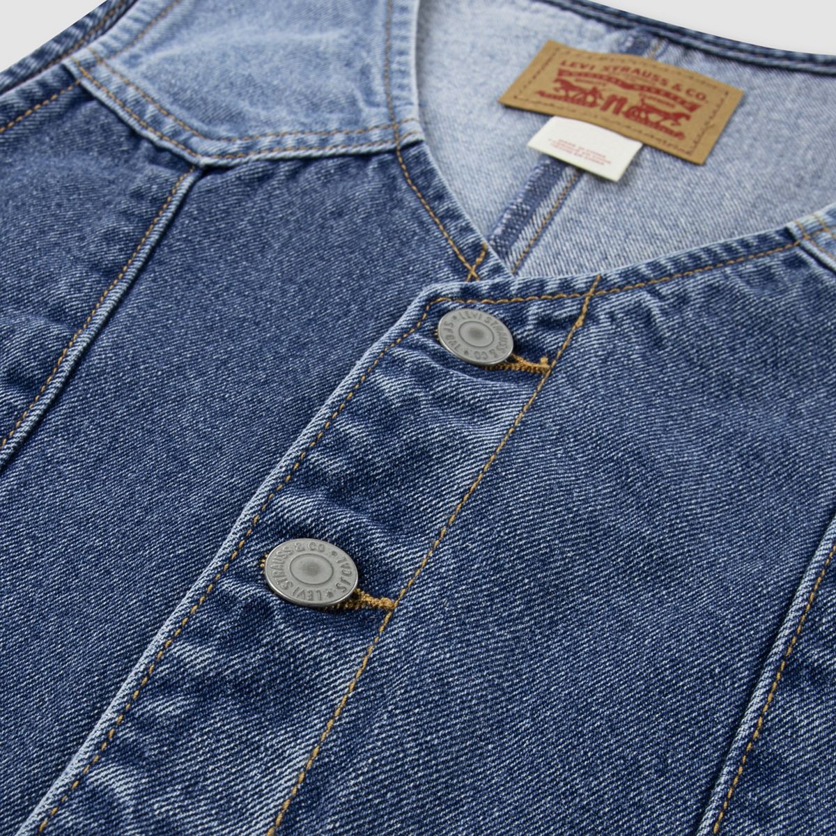 Rodeo Denim Vest - Blue Wash M Big Girls 7-16 — Rodeo - Blue