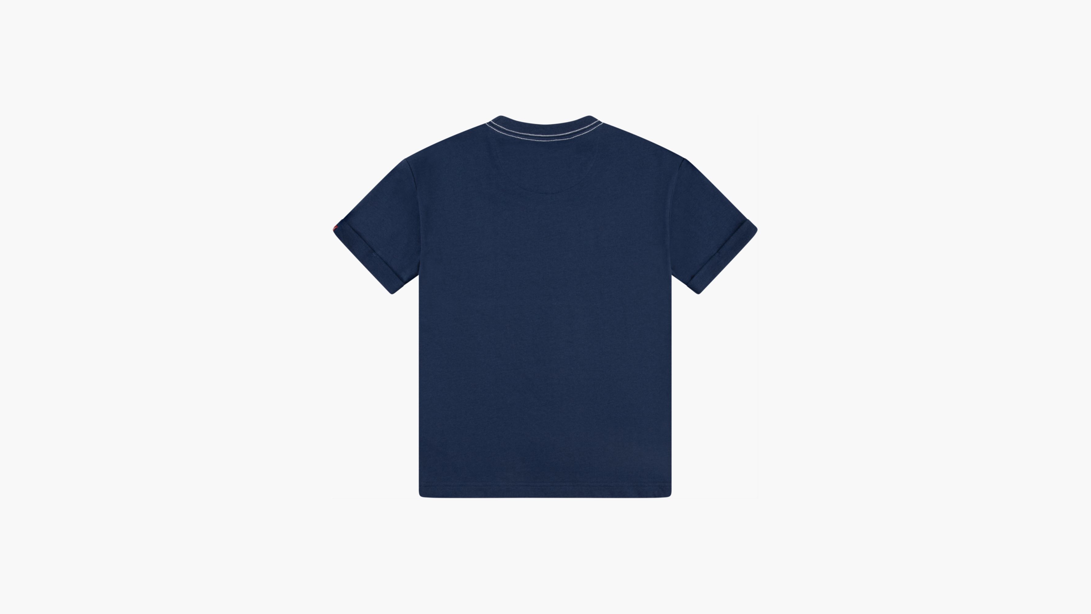 Rolled Cuff Graphic Tee Big Boys S-XL 2