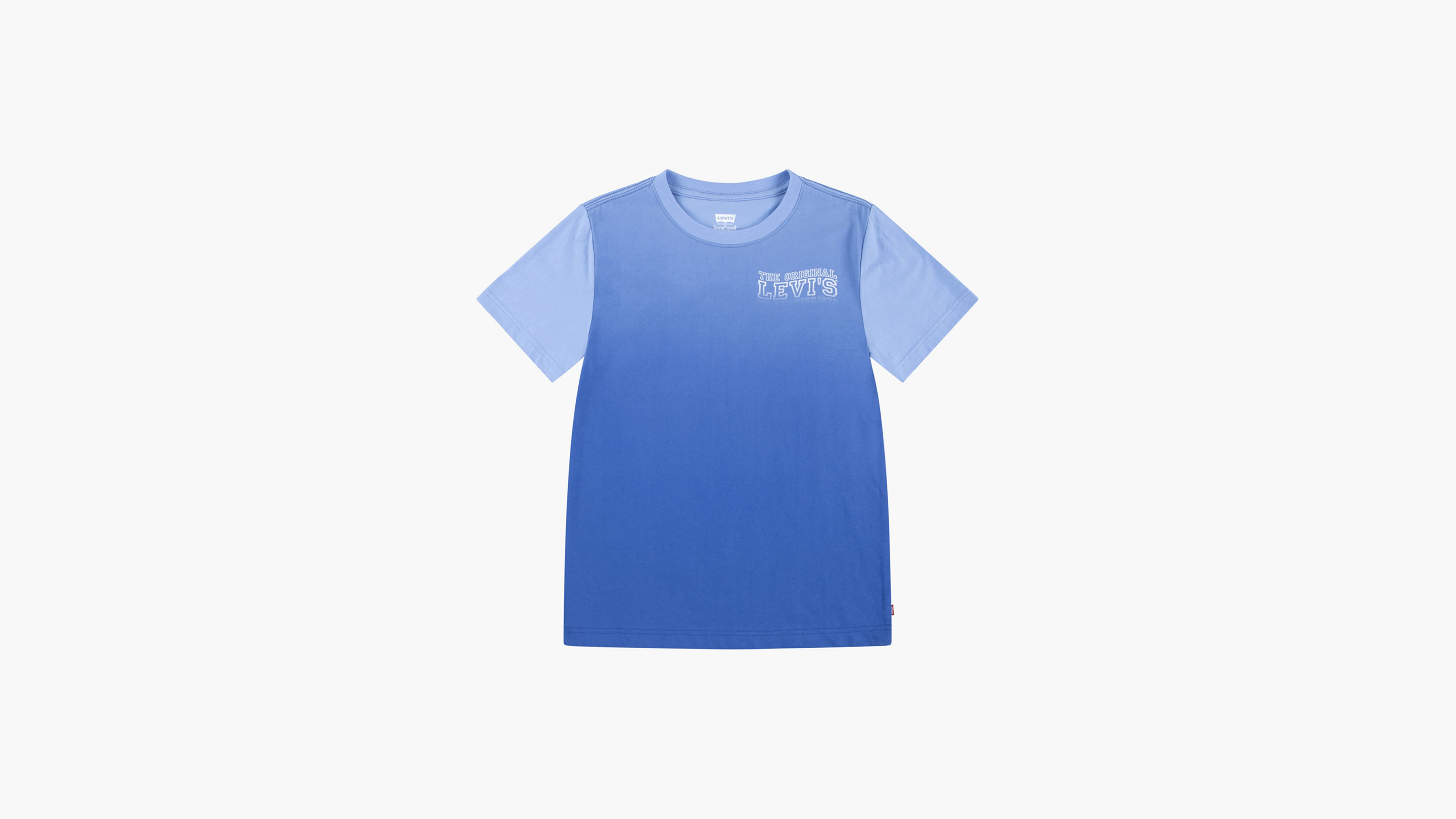 Wavy Logo Tee Big Boys S-XL 1