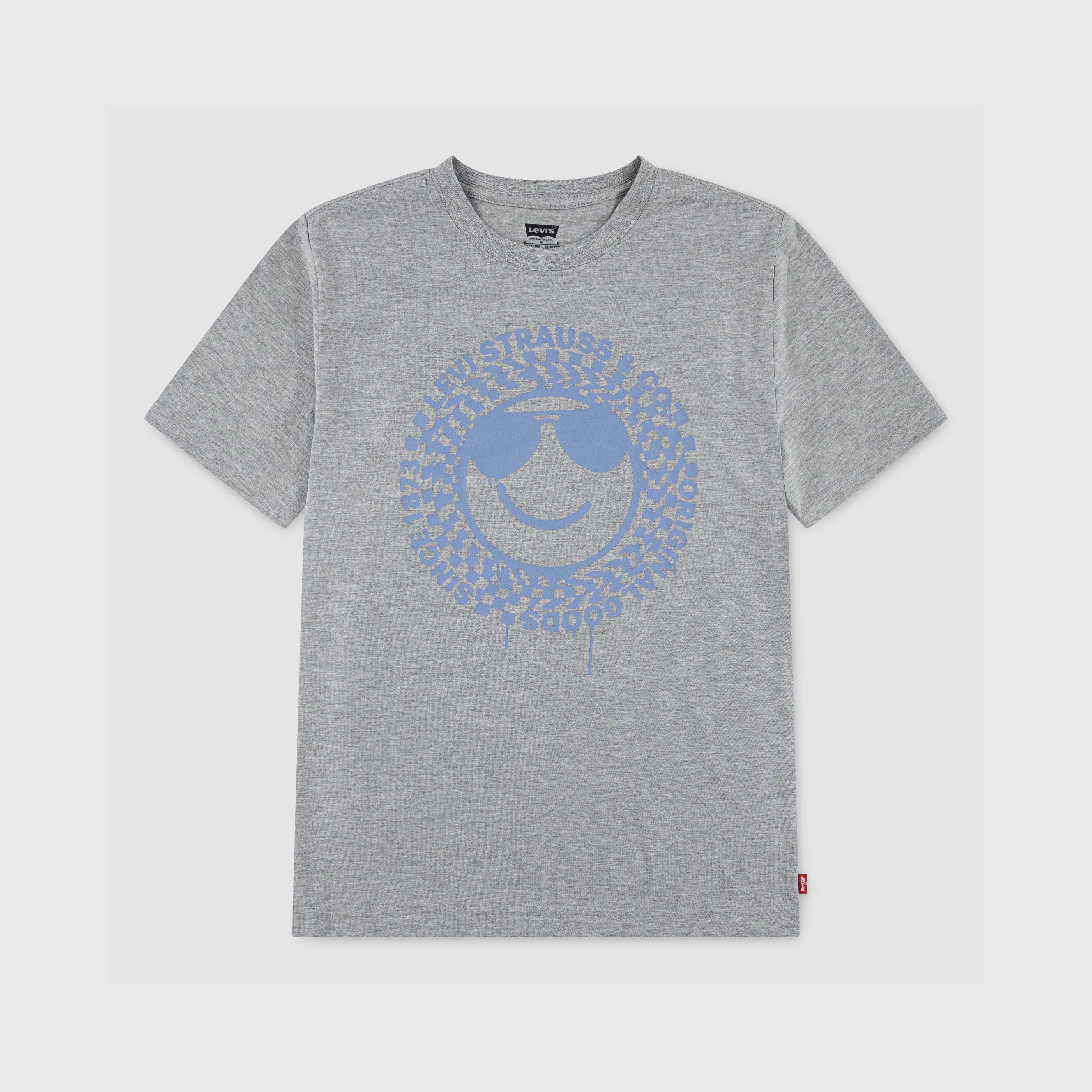 Chill Smiley Tee Big Boys S-XL 1