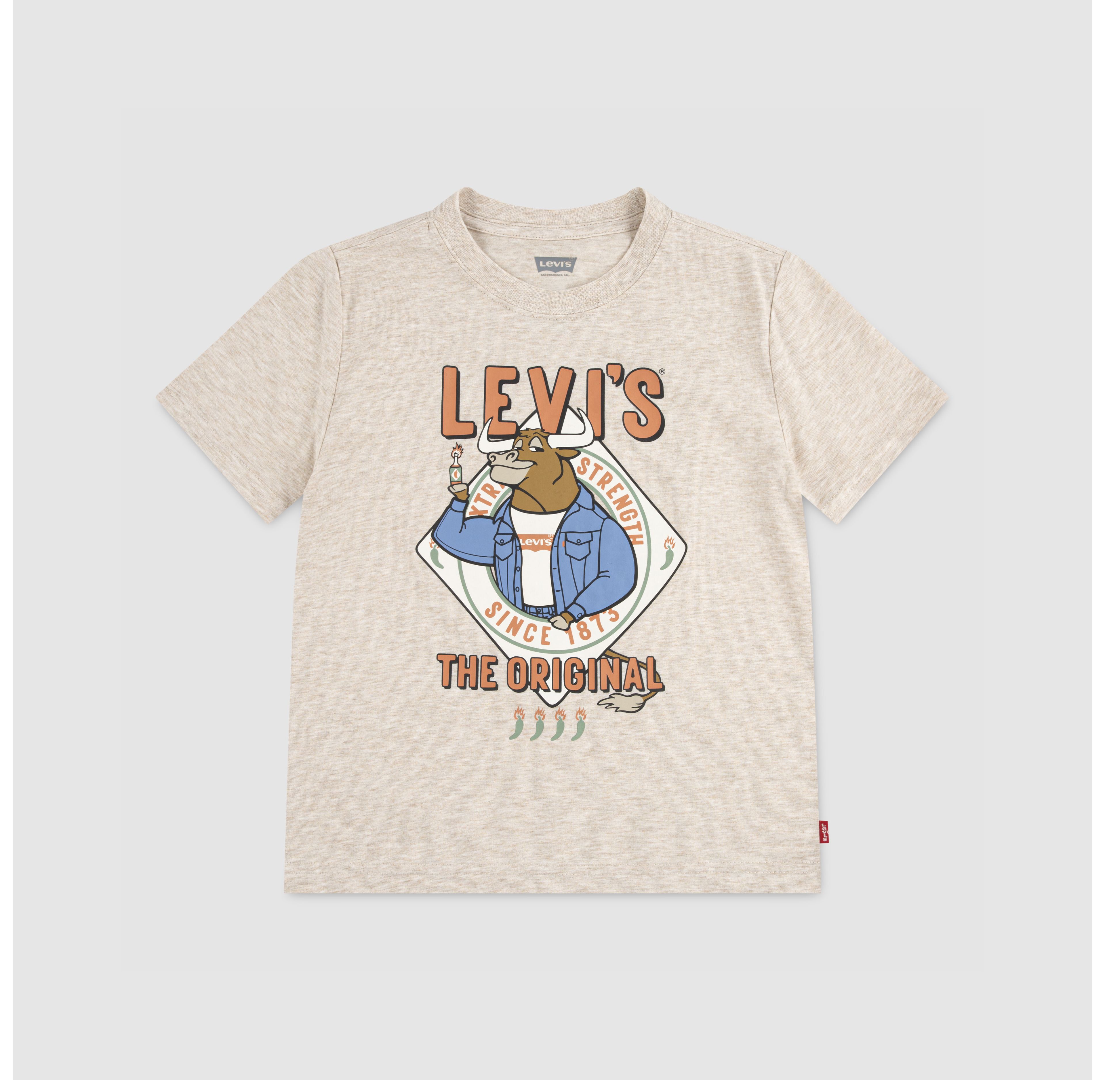 Bull With Hot Sauce Tee Big Boys 8-20