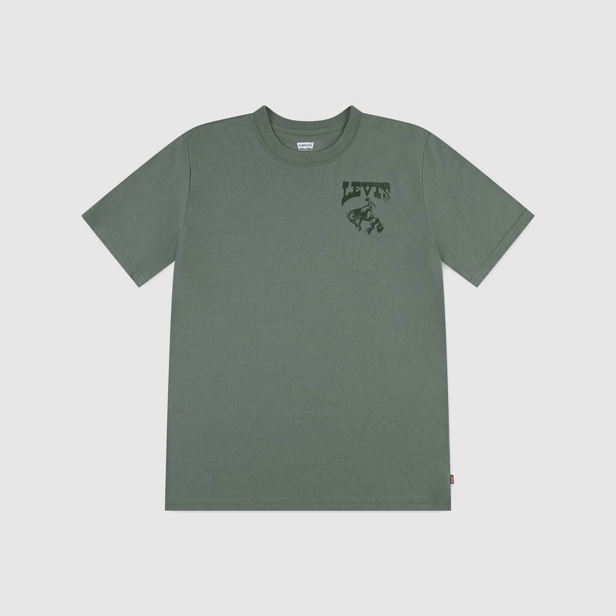 Rodeo Ready Tee Big Boys 8-20 — Laurel Wreath - Green