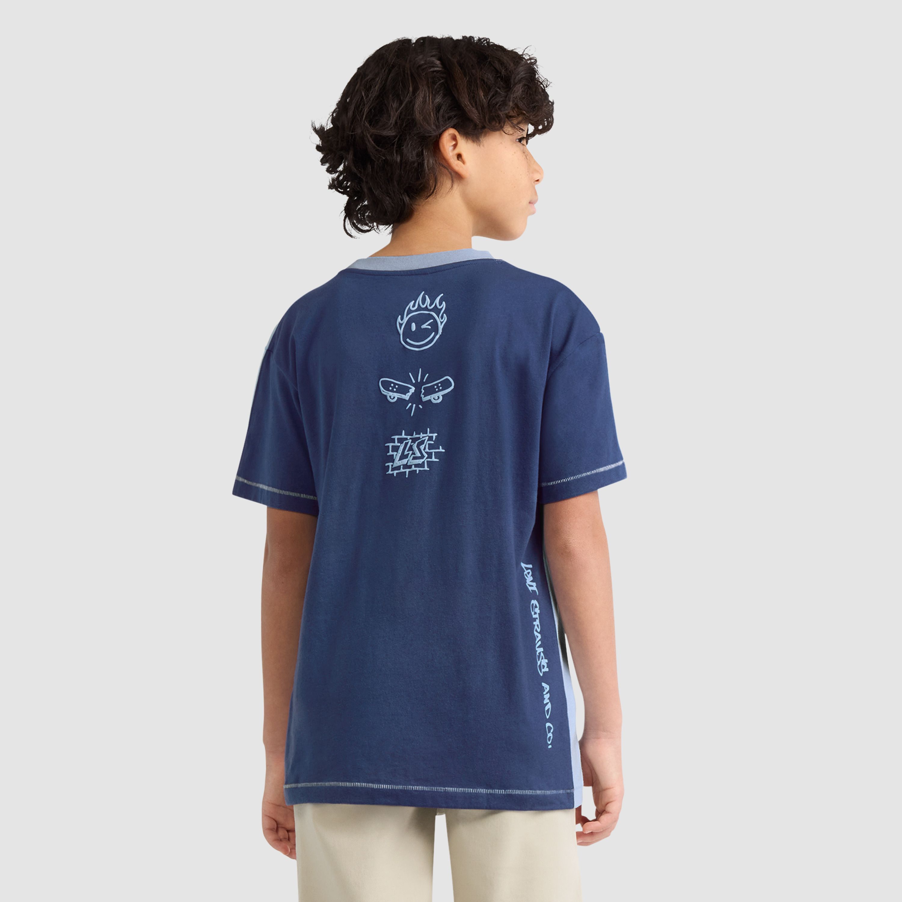 Opposites Short Sleeve Tee Big Boys 8-20 2
