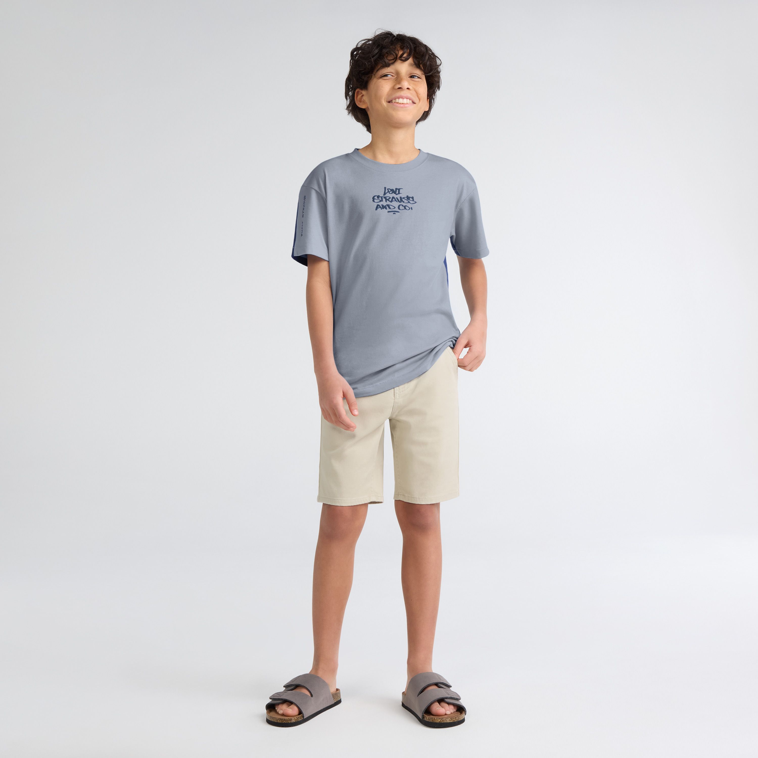 Opposites Short Sleeve Tee Big Boys 8-20 3