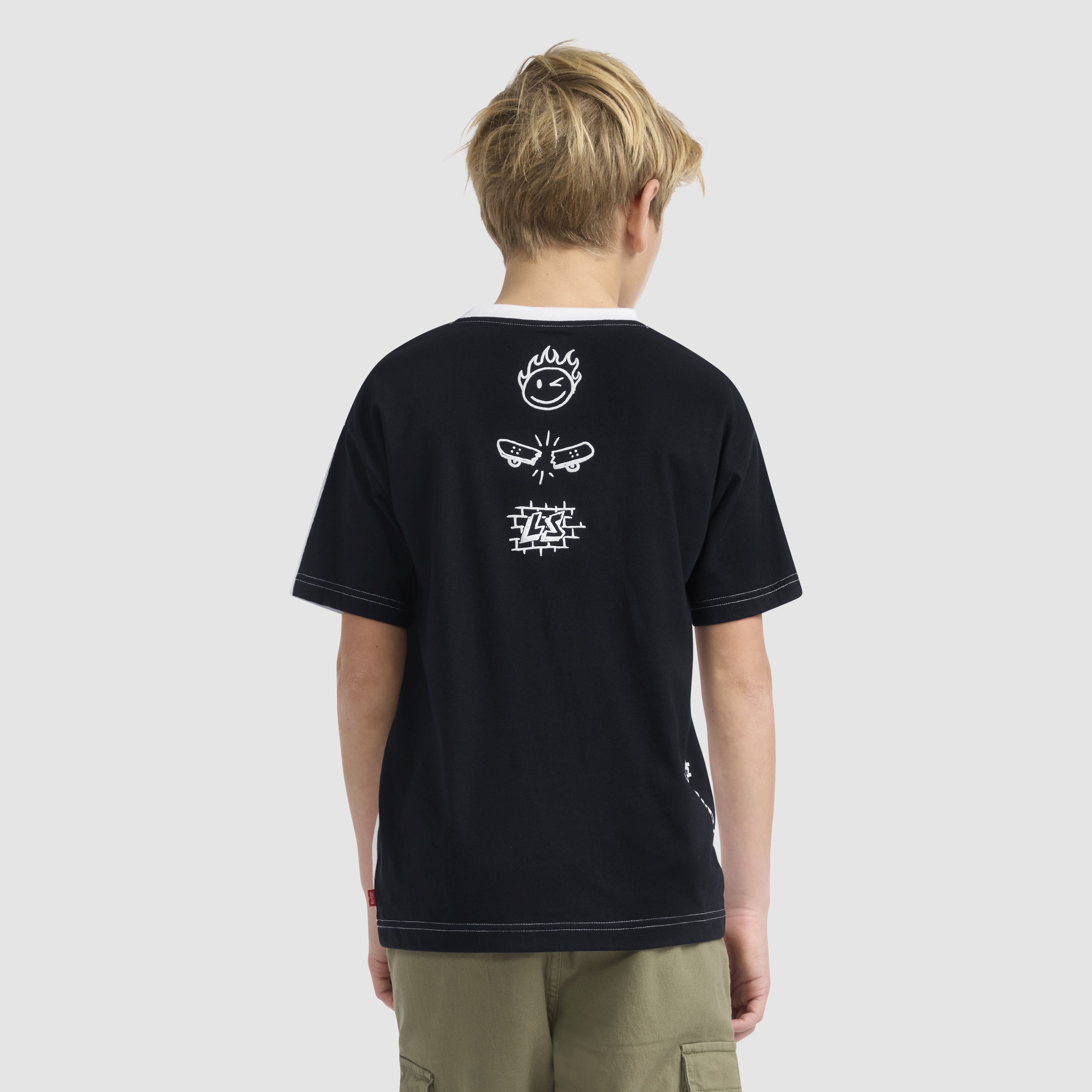 Opposites Short Sleeve Tee Big Boys 8-20 2