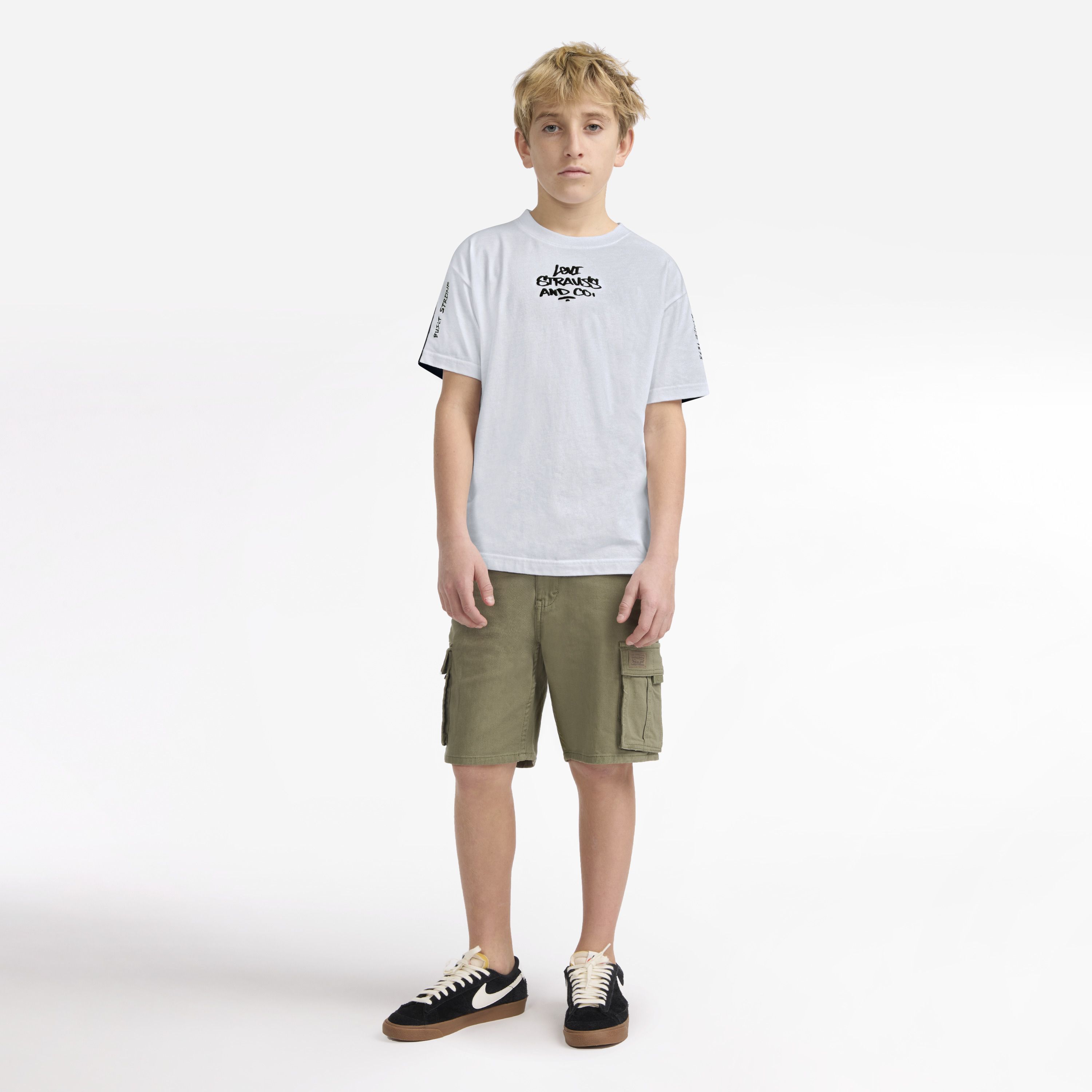 Opposites Short Sleeve Tee Big Boys 8-20 4