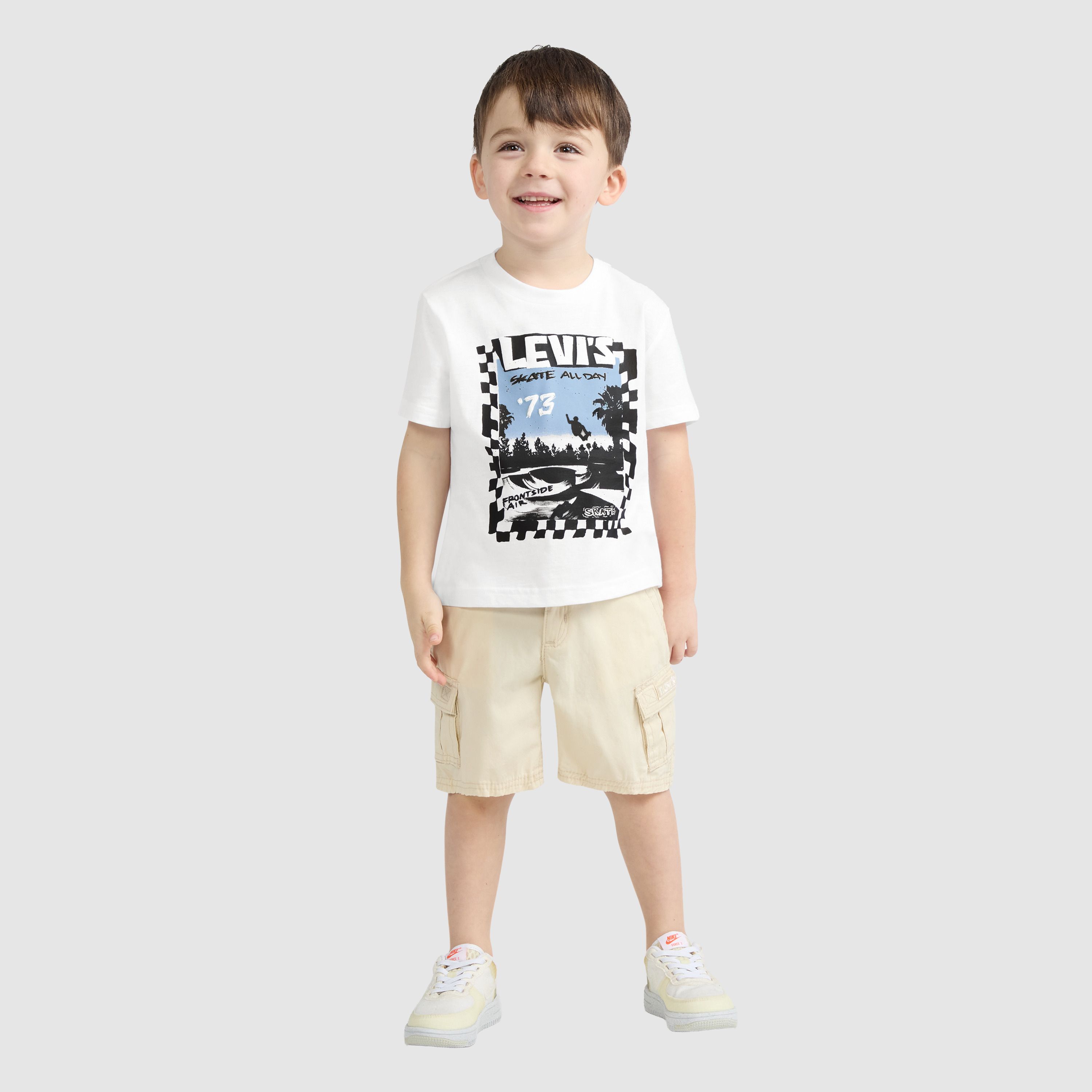 Short Sleeve Catching Air Toddler Graphic Tee 1