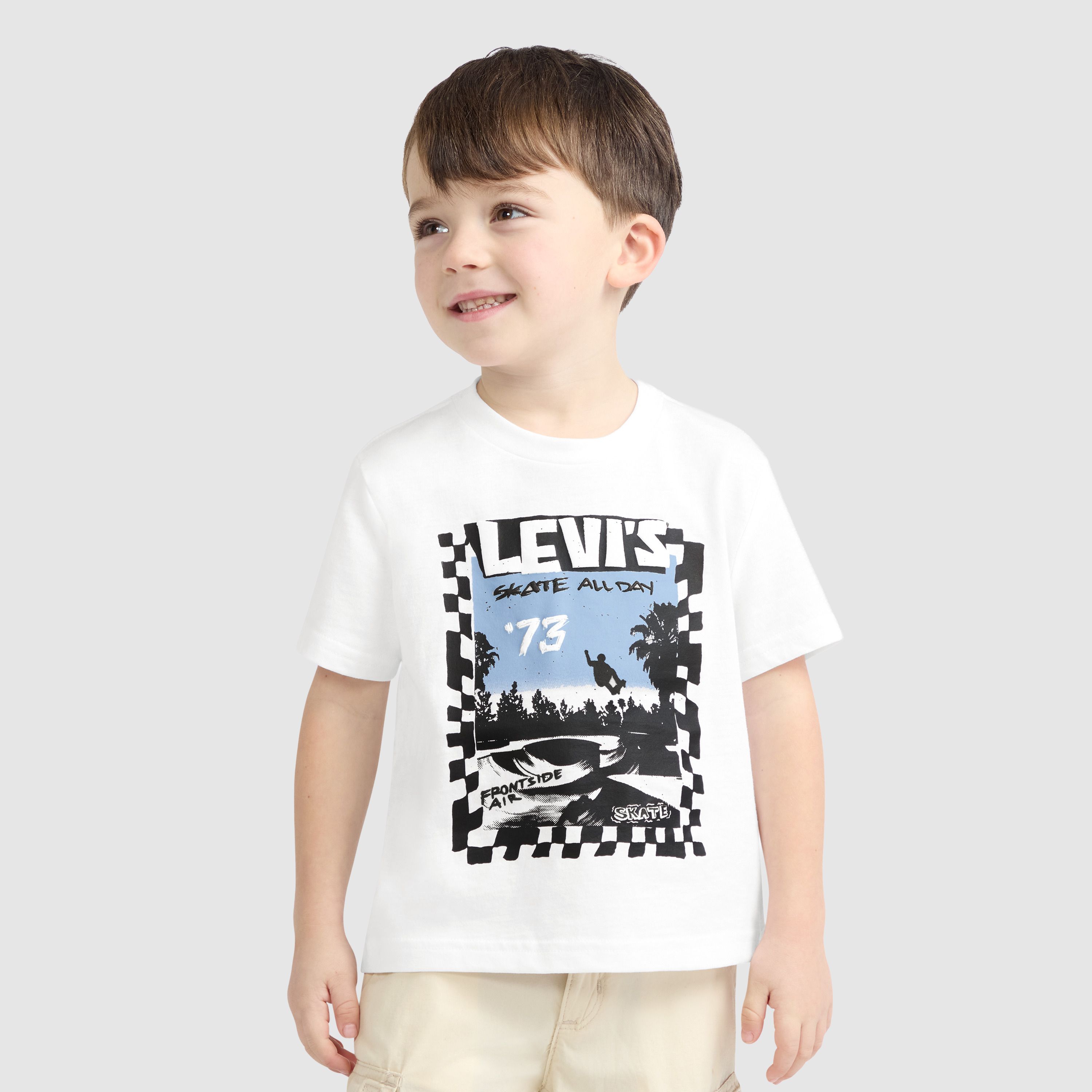 Short Sleeve Catching Air Toddler Graphic Tee 2