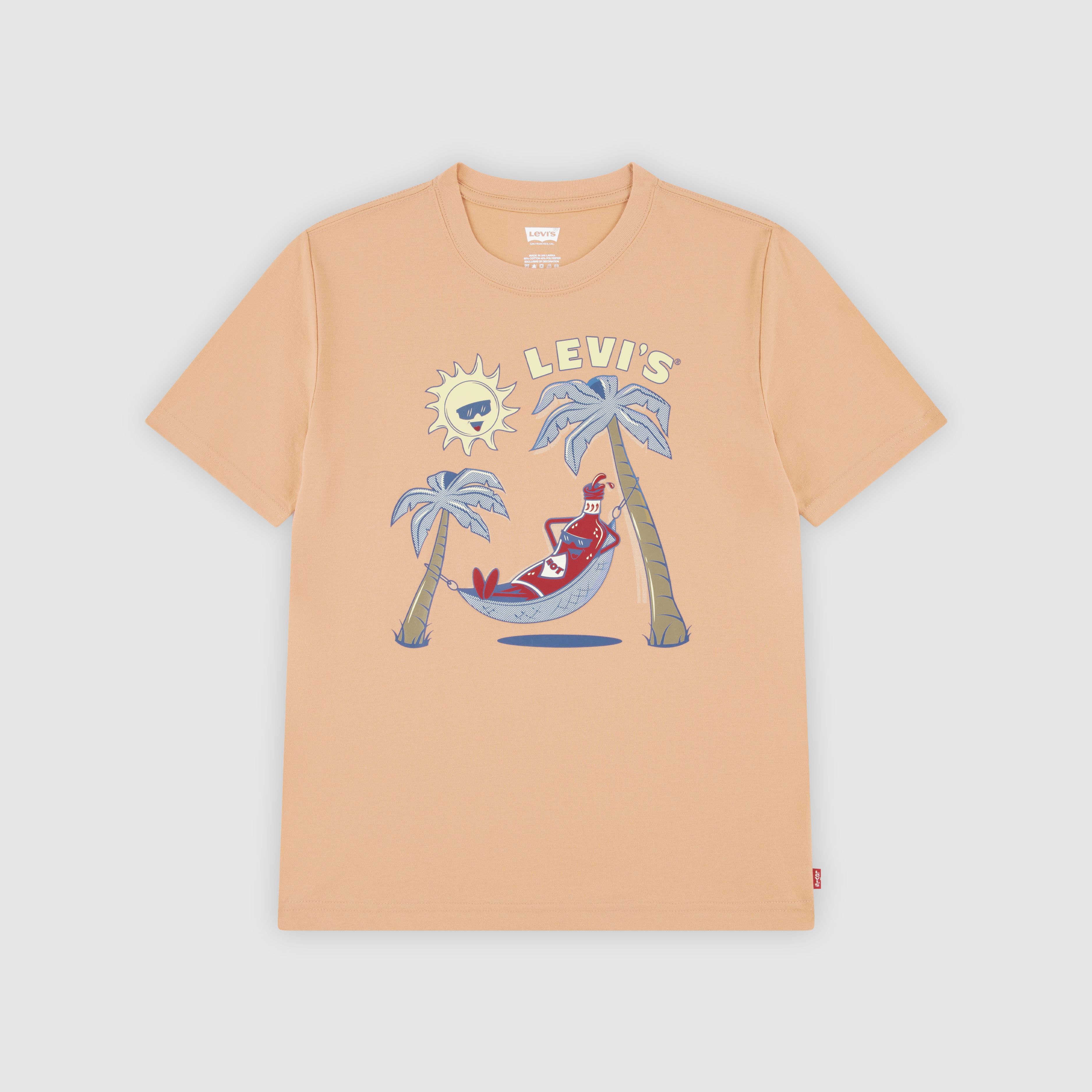 Short Sleeve Relaxing Hot Sauce Graphic Tee Big Boys 8-20 4