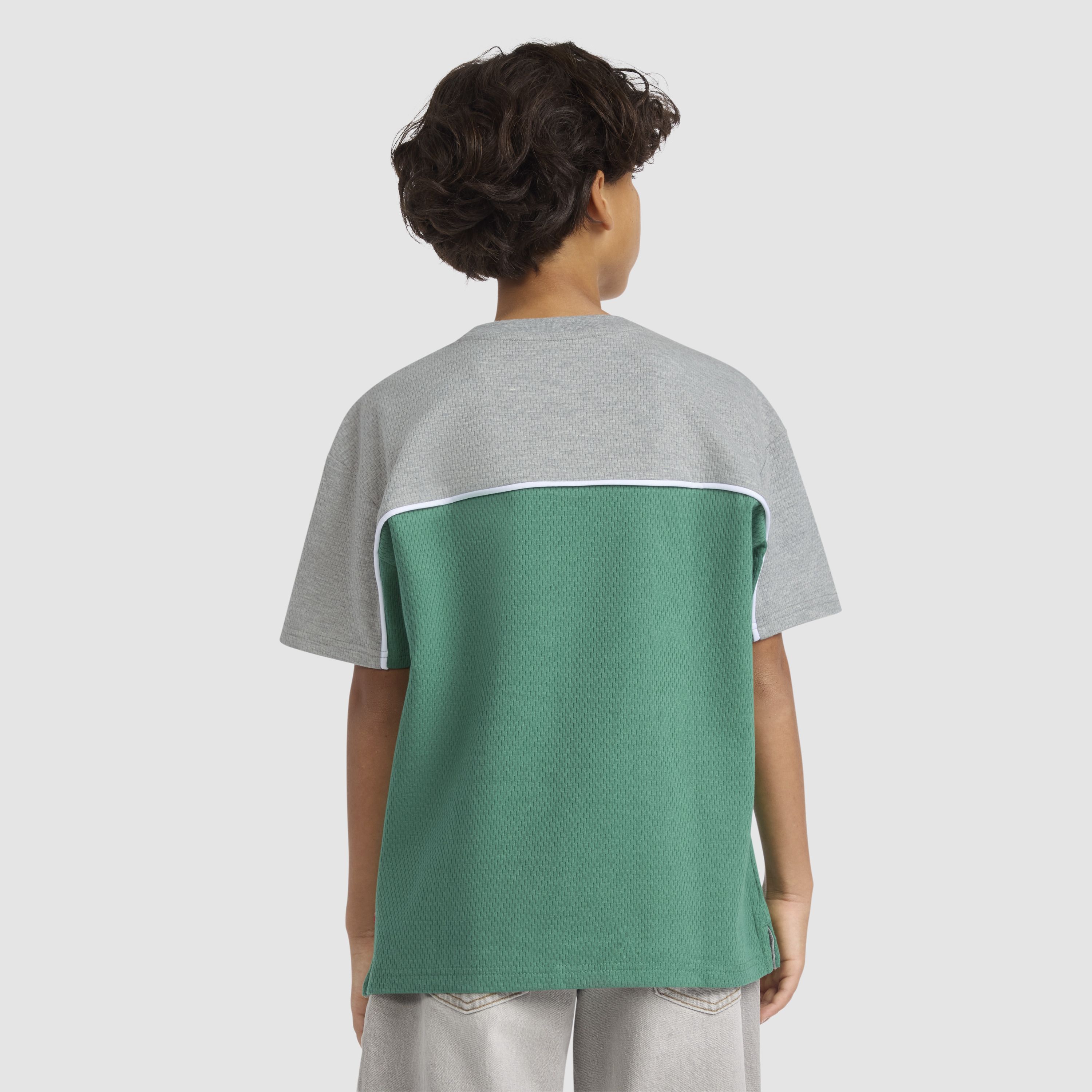 Short Sleeve Athletic Colorblock Graphic Tee Big Boys 8-20 2