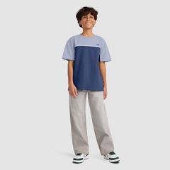 Short Sleeve Athletic Colorblock Graphic Tee Big Boys 8-20 — True Navy - Blue 3