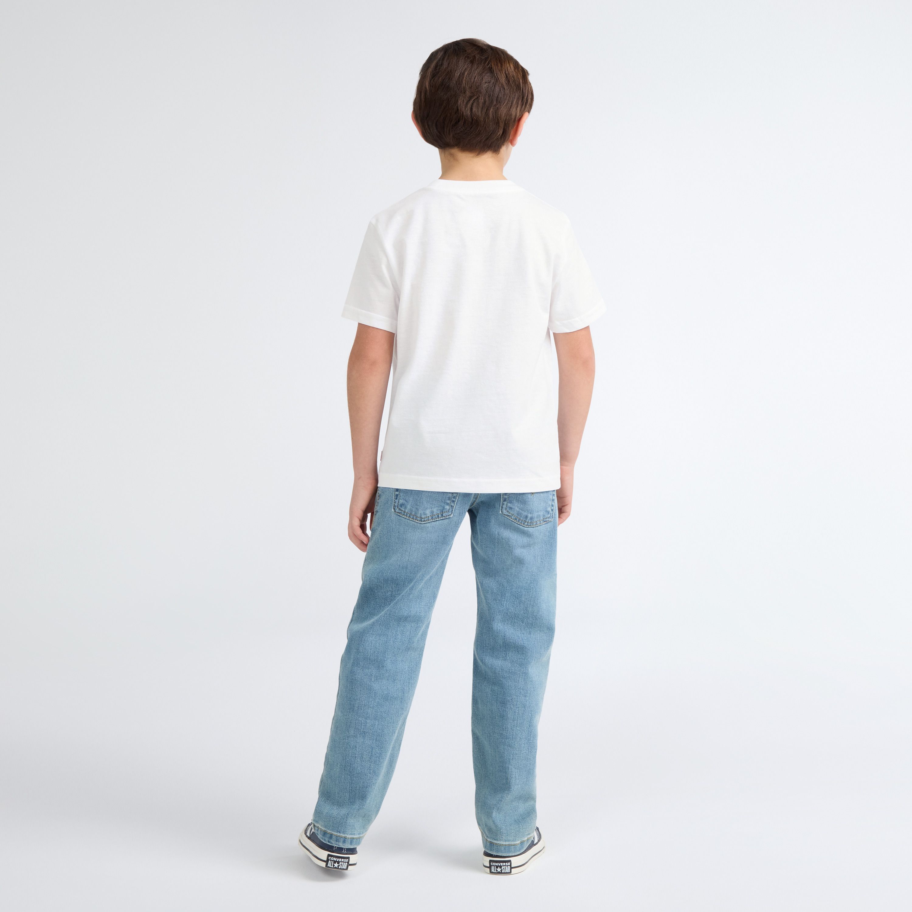 Short Sleeve Catching Air Graphic Tee Little Boys 4-7 4