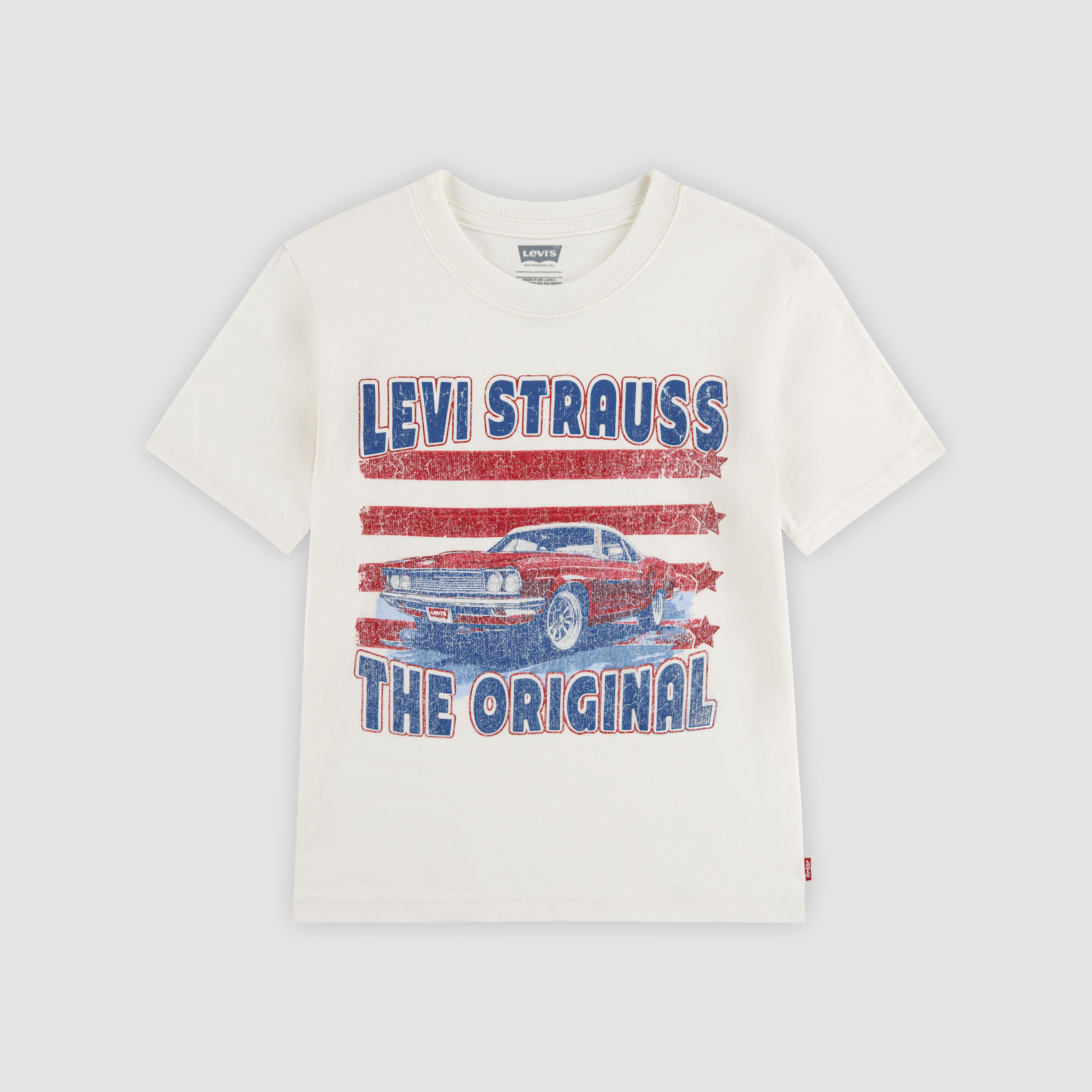 Short Sleeve American Muscle Graphic Tee Little Boys 4-7 1