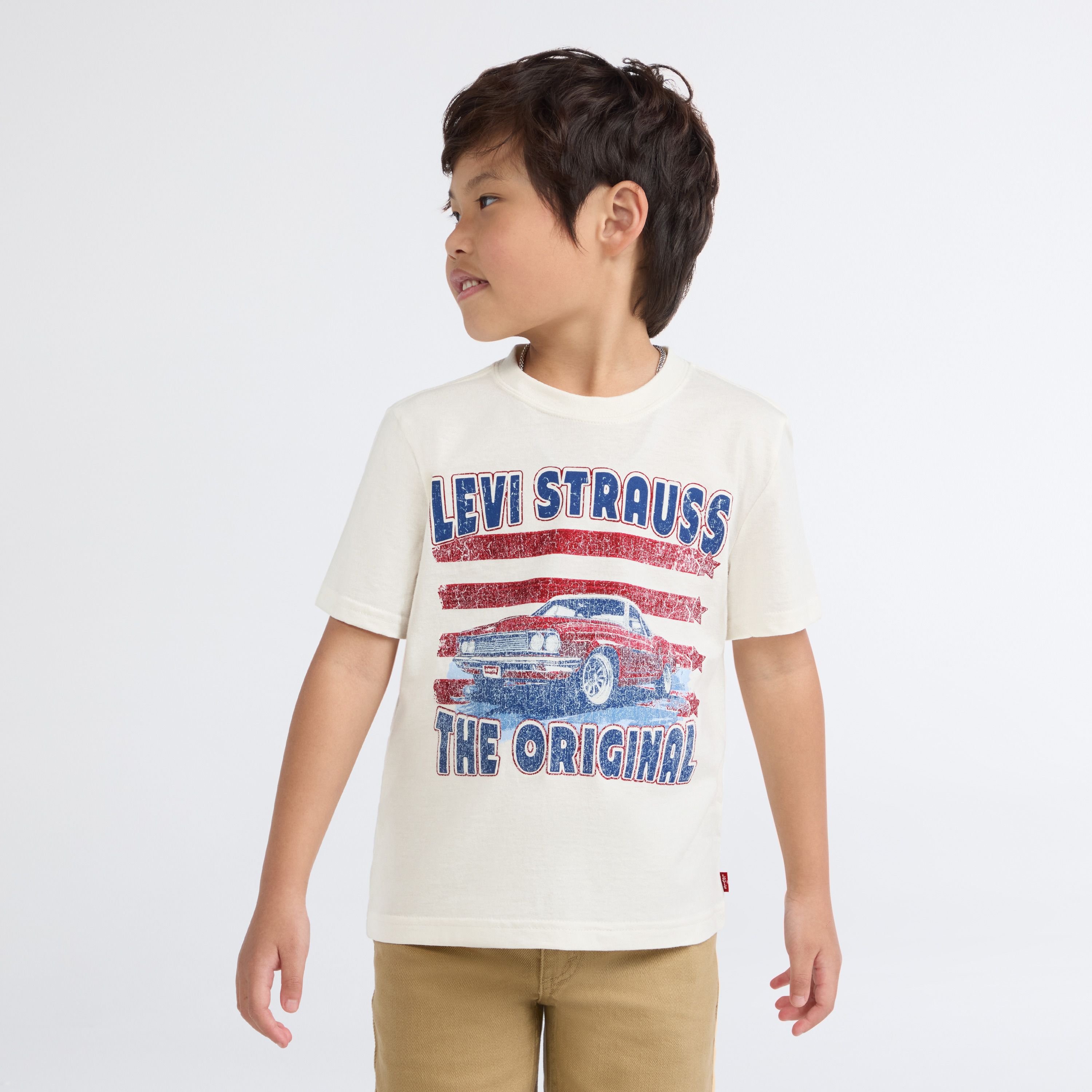Short Sleeve American Muscle Graphic Tee Little Boys 4-7 1