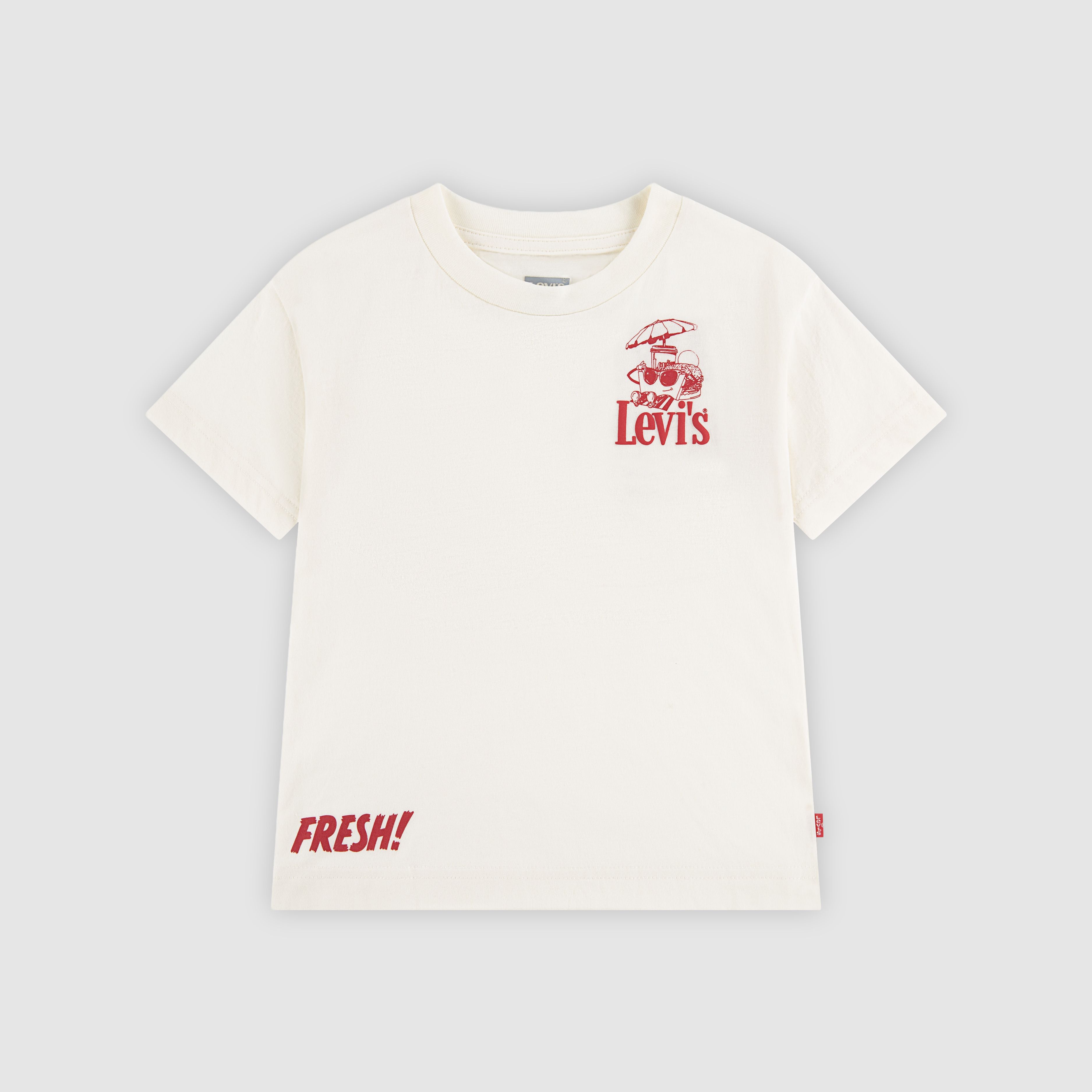 Short Sleeve Burger and Fries Toddler Graphic Tee 1