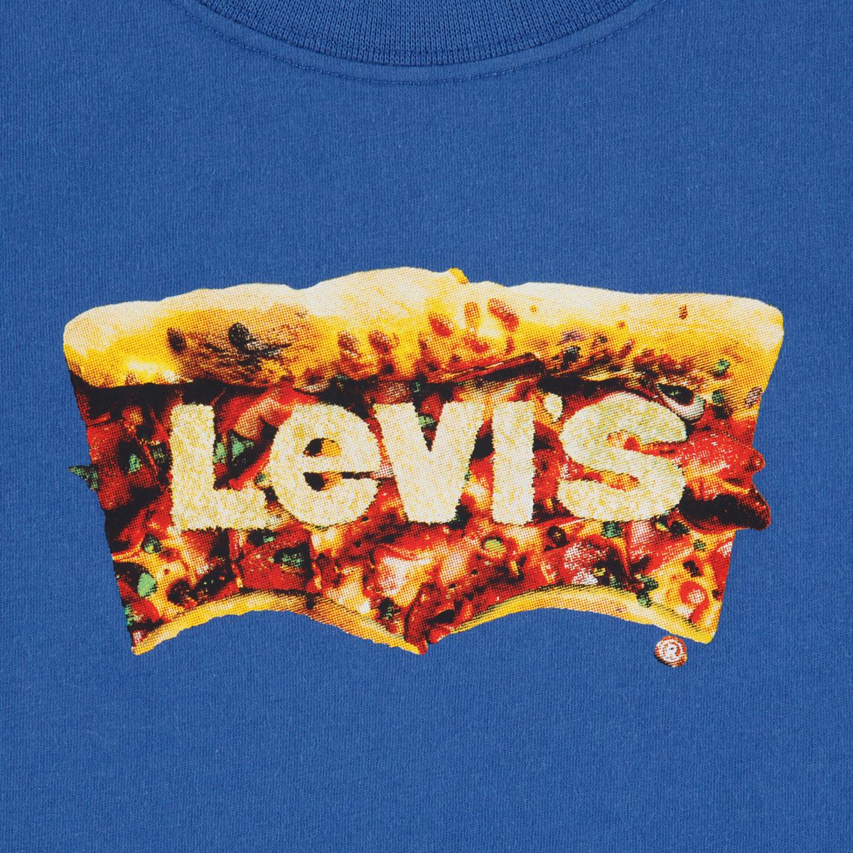 Short Sleeve Batwing Slice Toddler Graphic Tee — True Navy - Blue