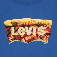 Short Sleeve Batwing Slice Toddler Graphic Tee — True Navy - Blue 3