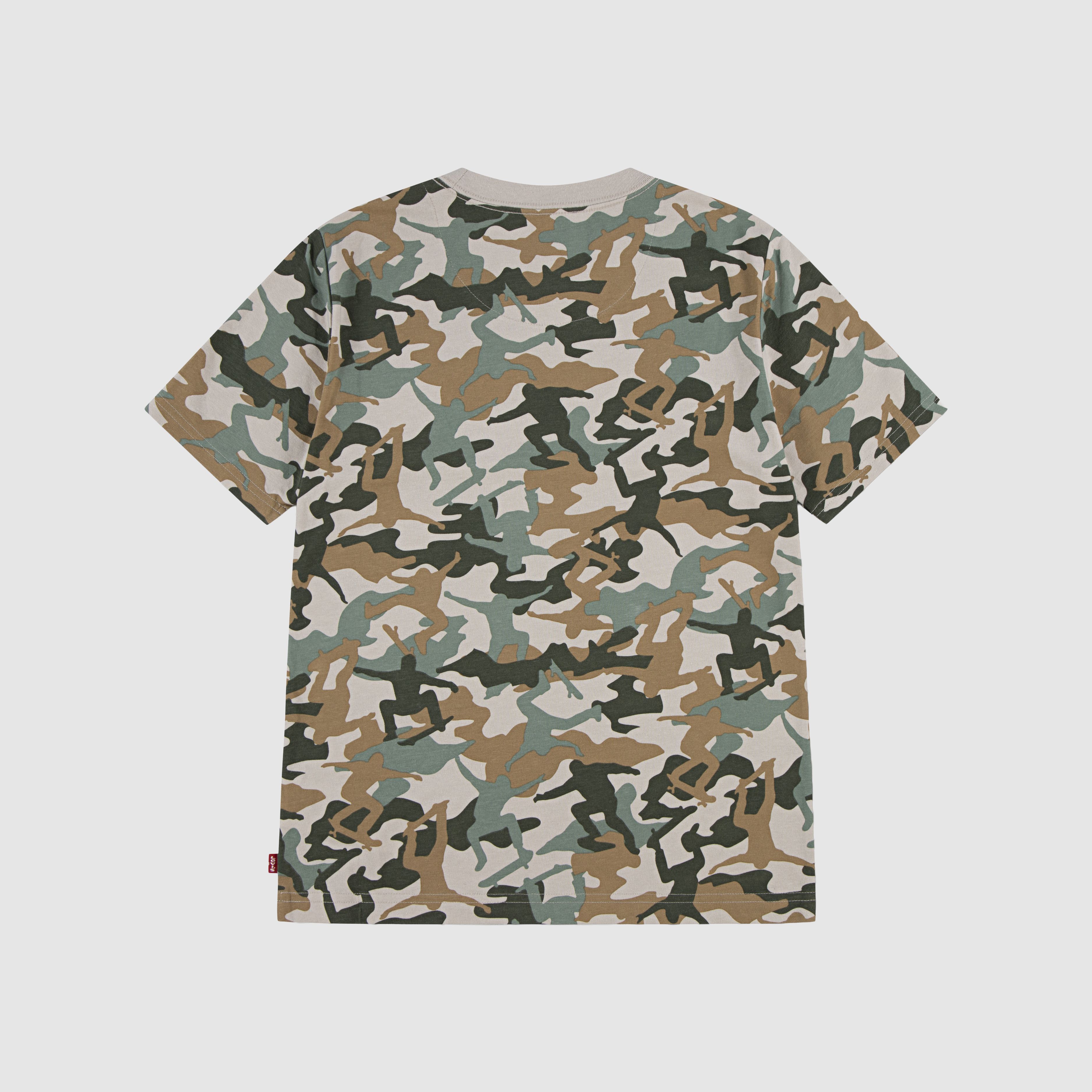 Big Boys Short Sleeve Skate Camo Graphic 5