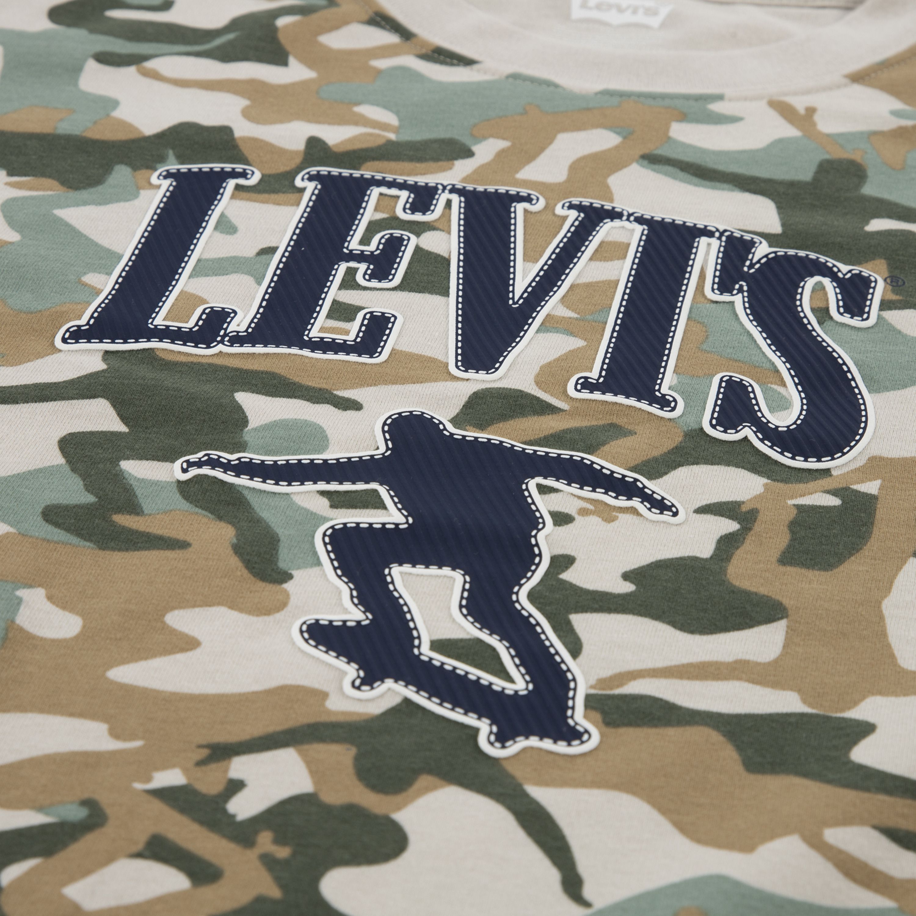 Big Boys Short Sleeve Skate Camo Graphic 6