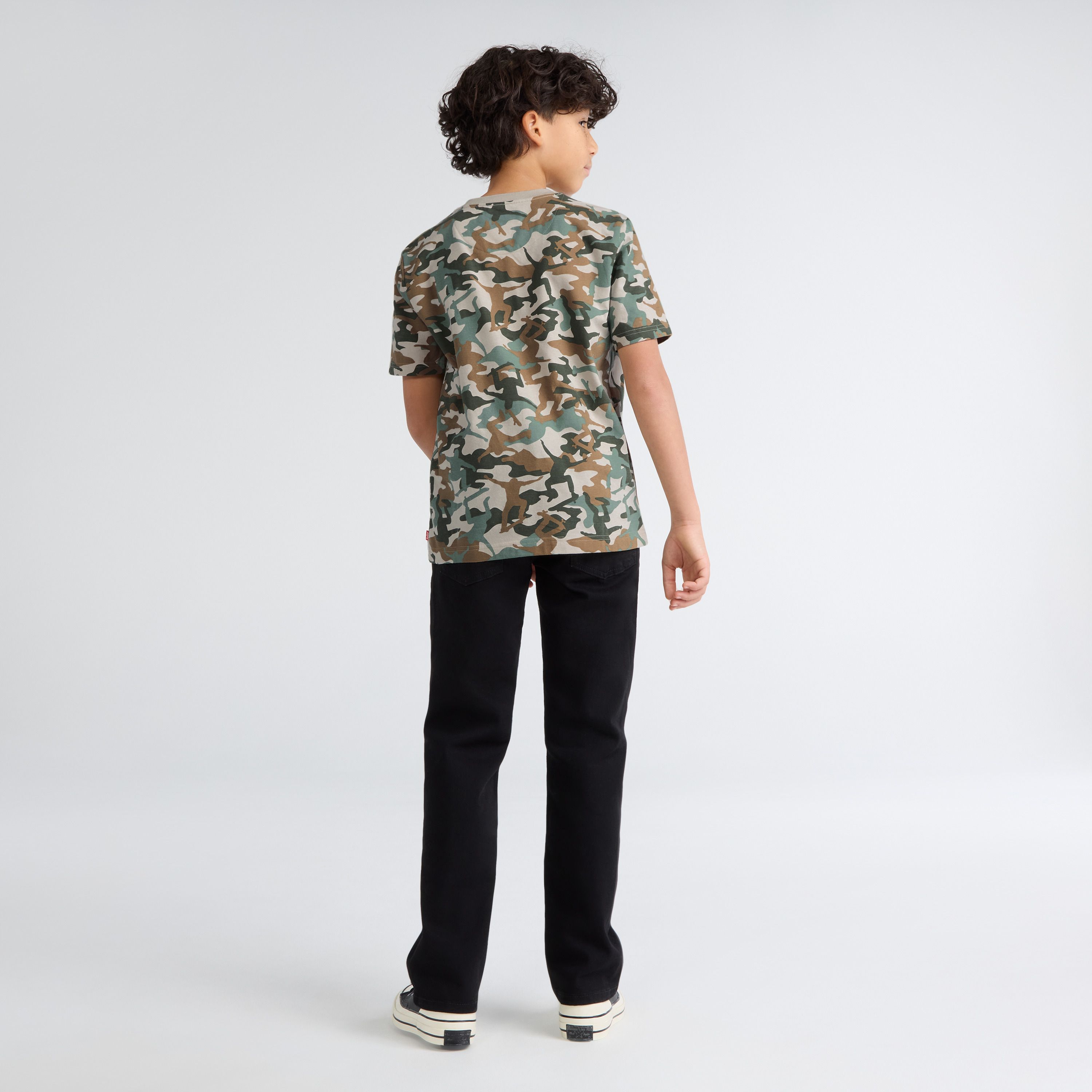 Big Boys Short Sleeve Skate Camo Graphic 3