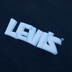 Short Sleeve Skeleton Graphic Big Boys 8-20 — Blue 7