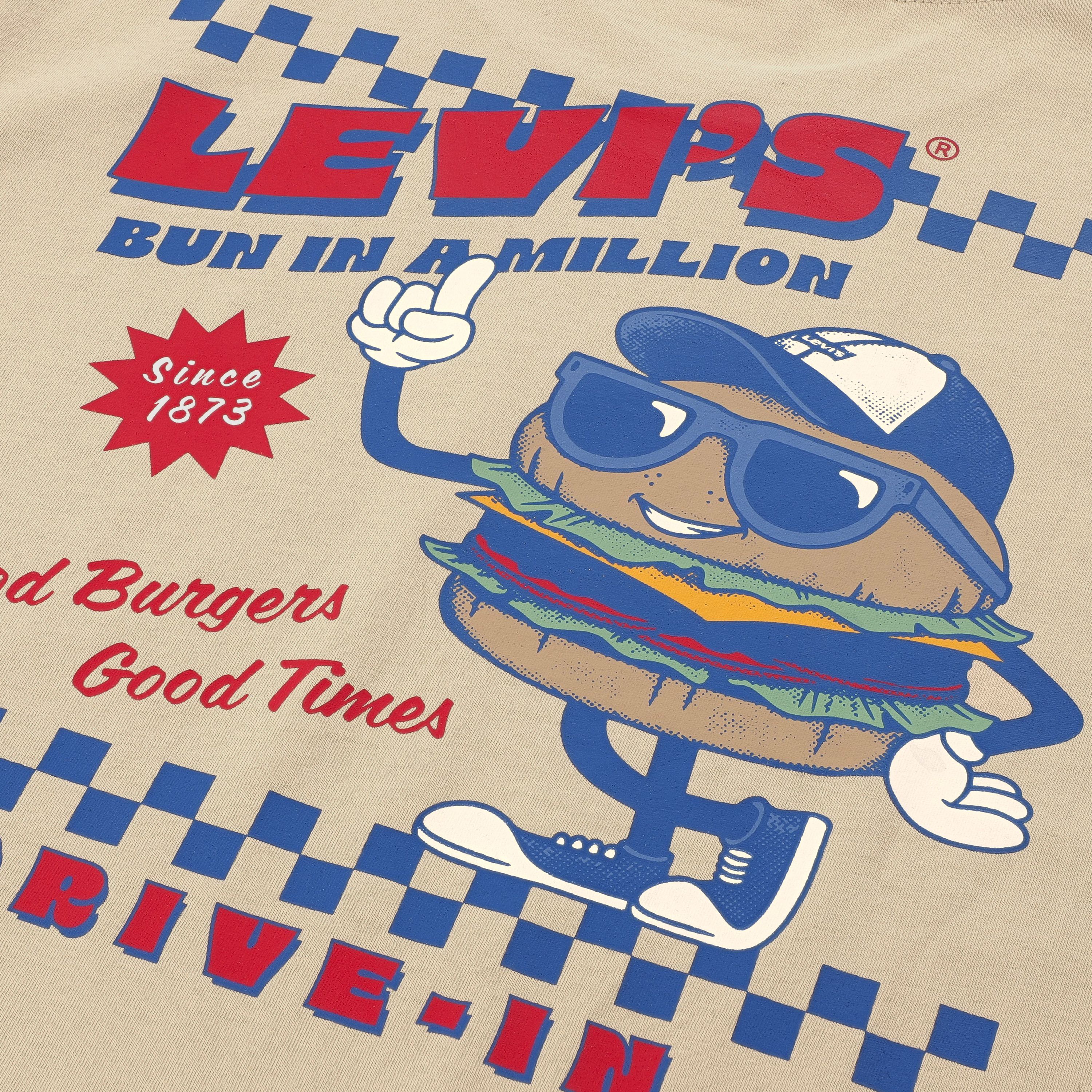Drive-In Burger Tee Big Boys 8-20 3