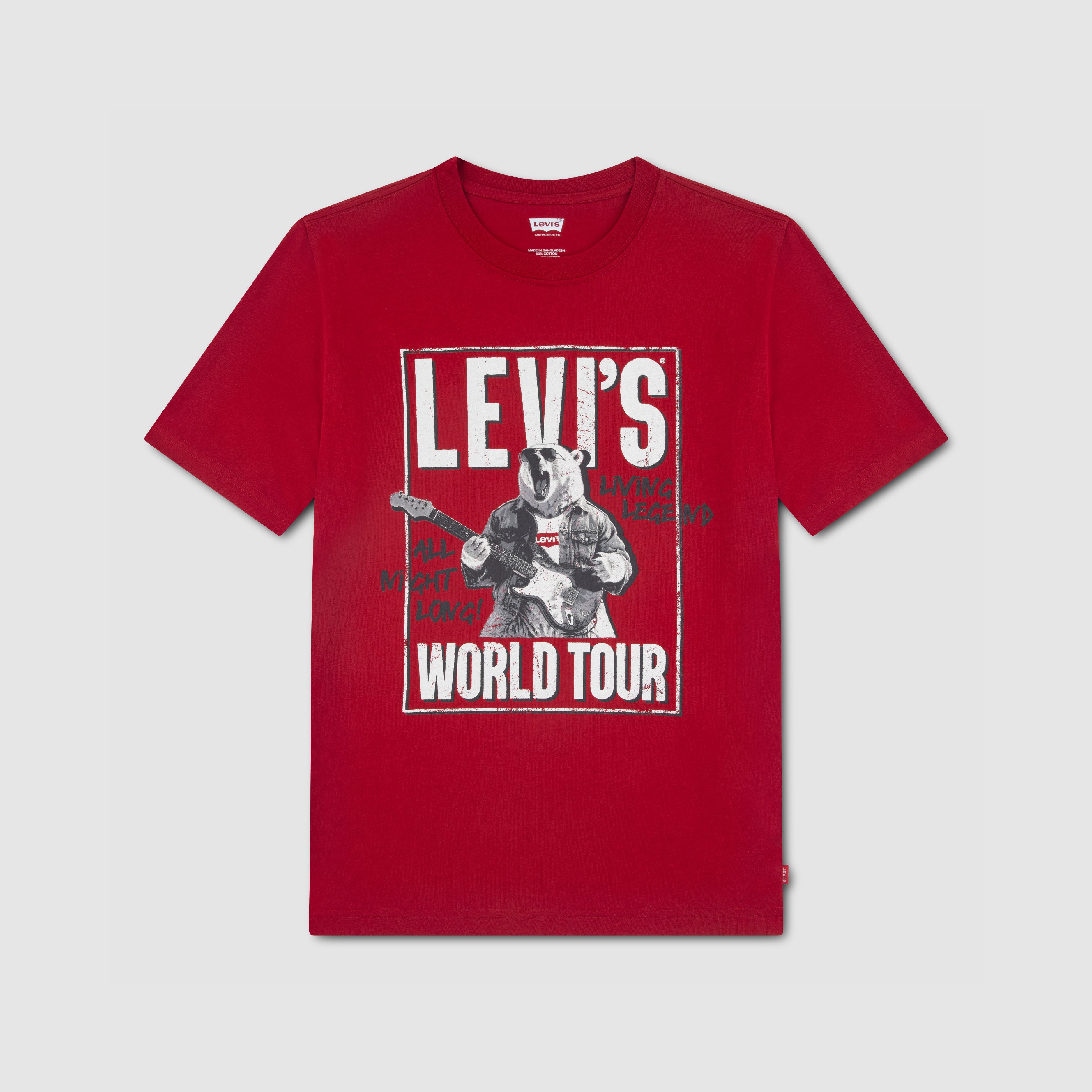 Polar Bear Tour Tee Big Boys 8-20 1