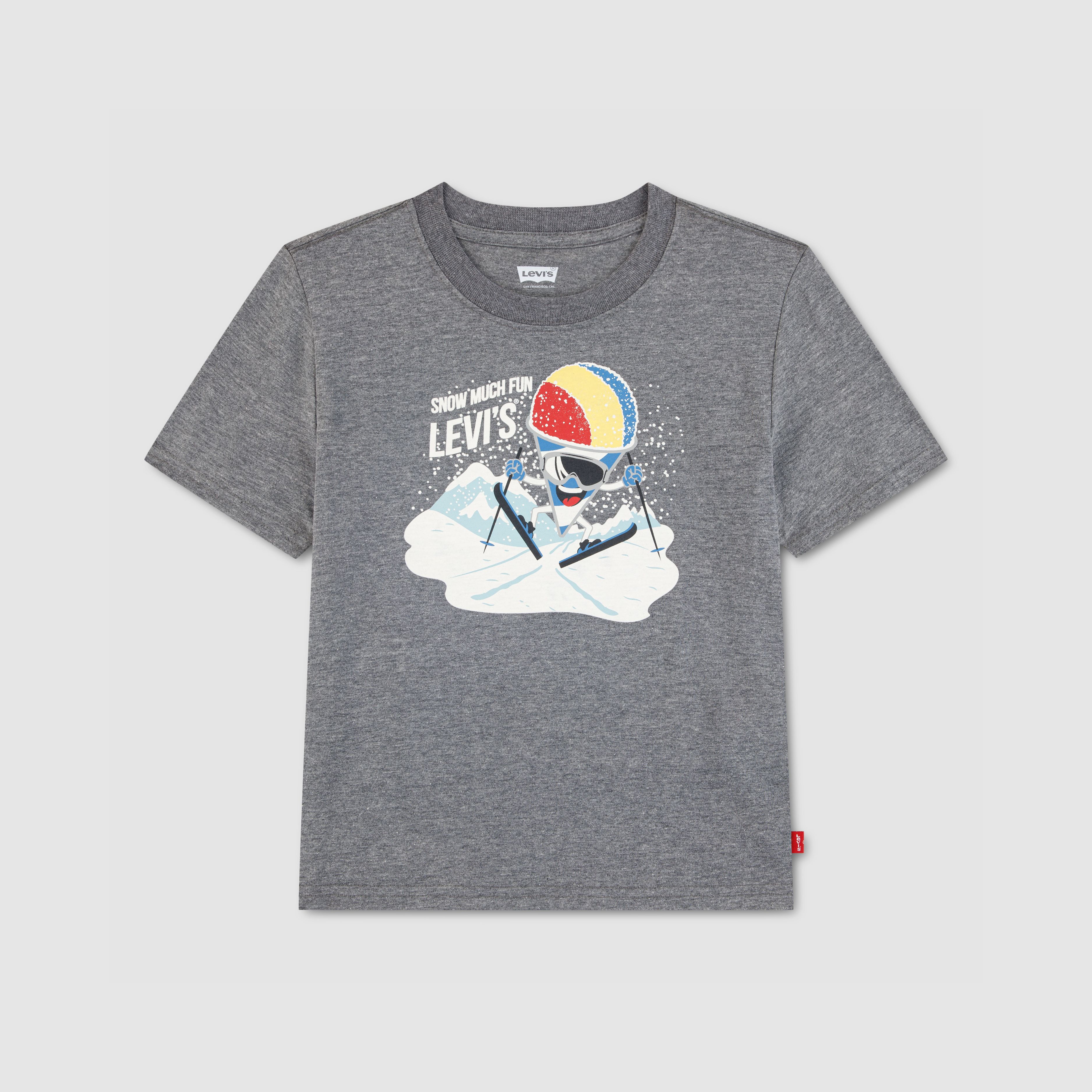 Skiing Snow Cone Tee Little Boys 4-7 1