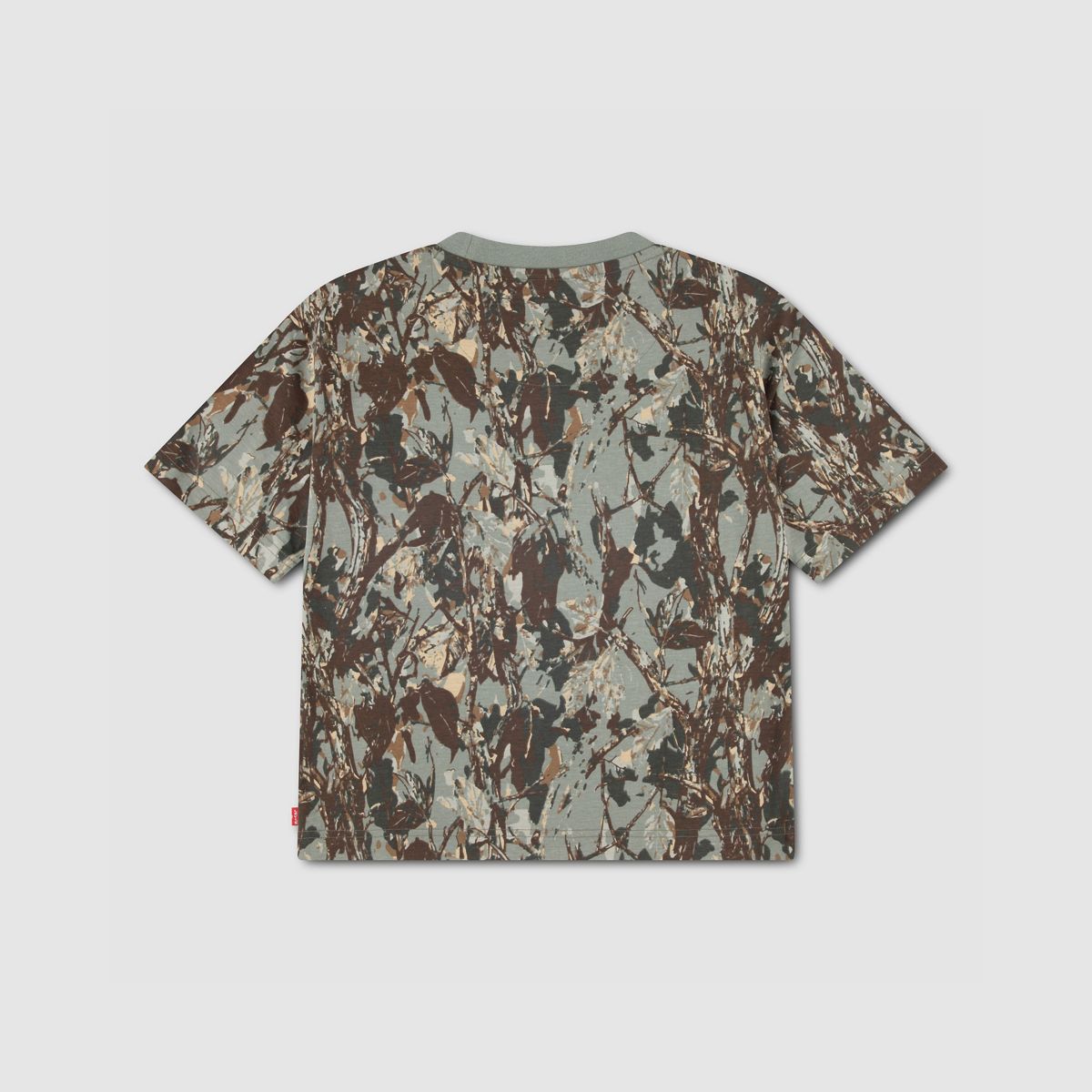 Tree Camo Tee Little Boys 4-7 — Sea Spray - Green
