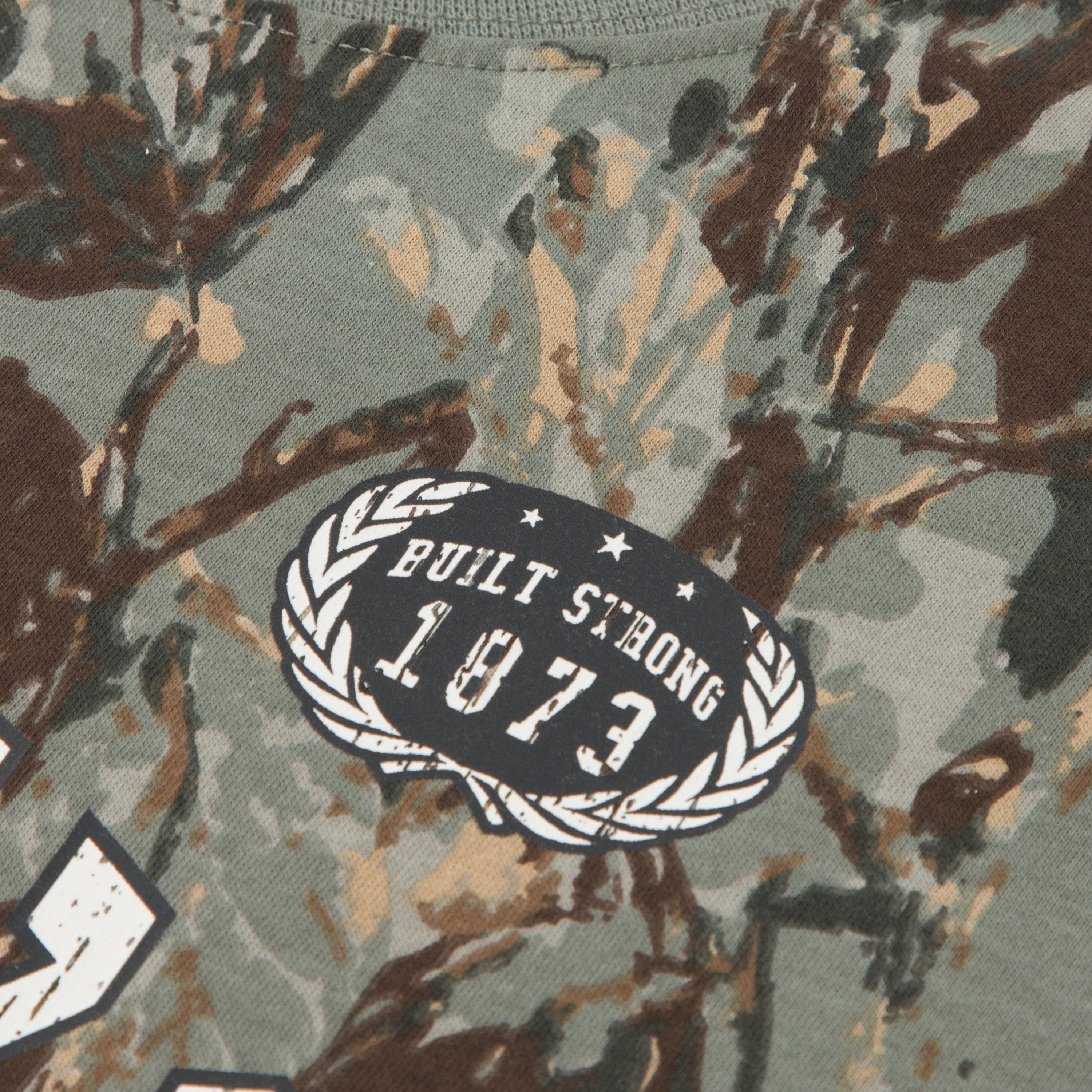 Tree Camo Tee Little Boys 4-7 3