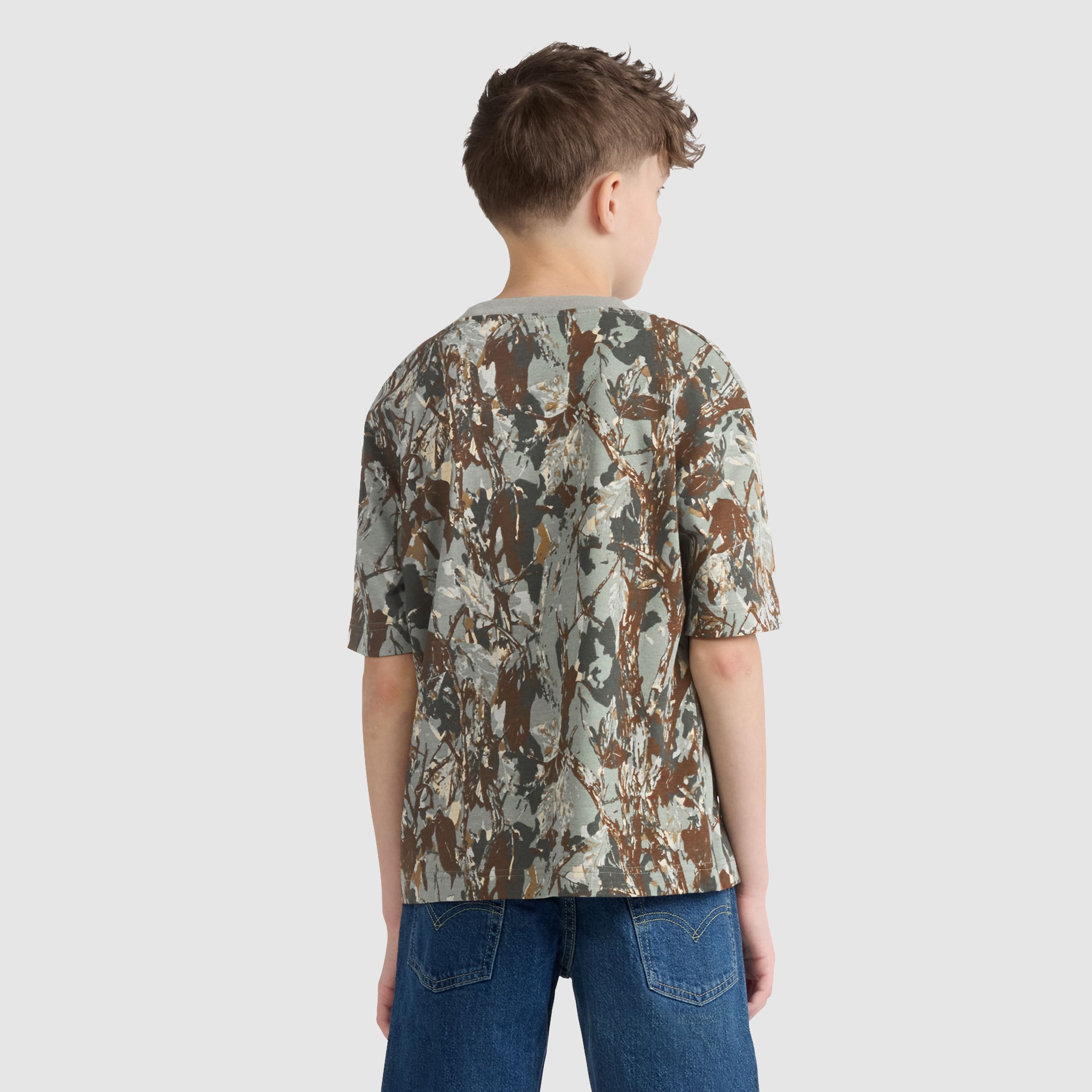 Tree Camo Tee Big Boys 8-20 3