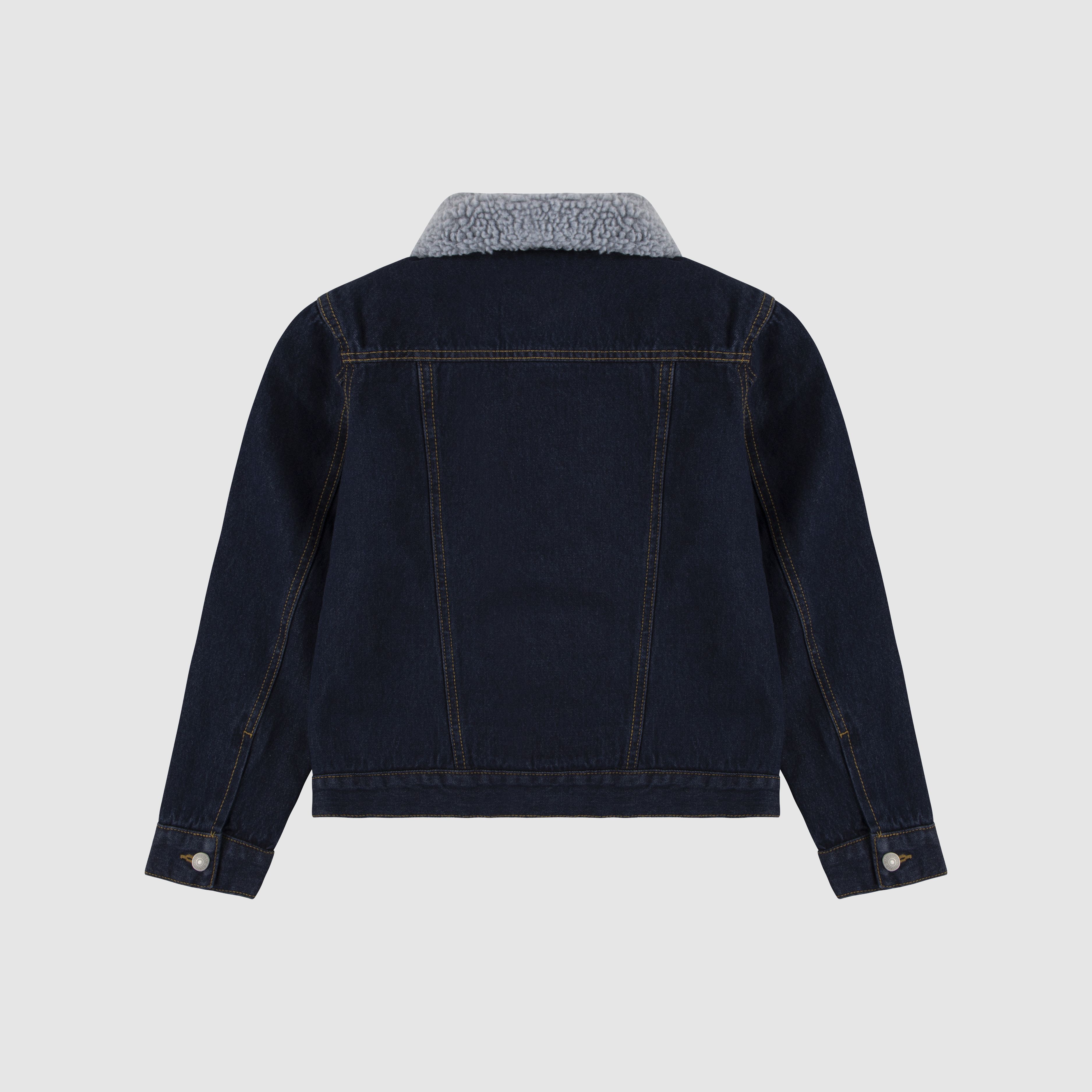 Sherpa Trucker Jacket Big Boys 8-20 5