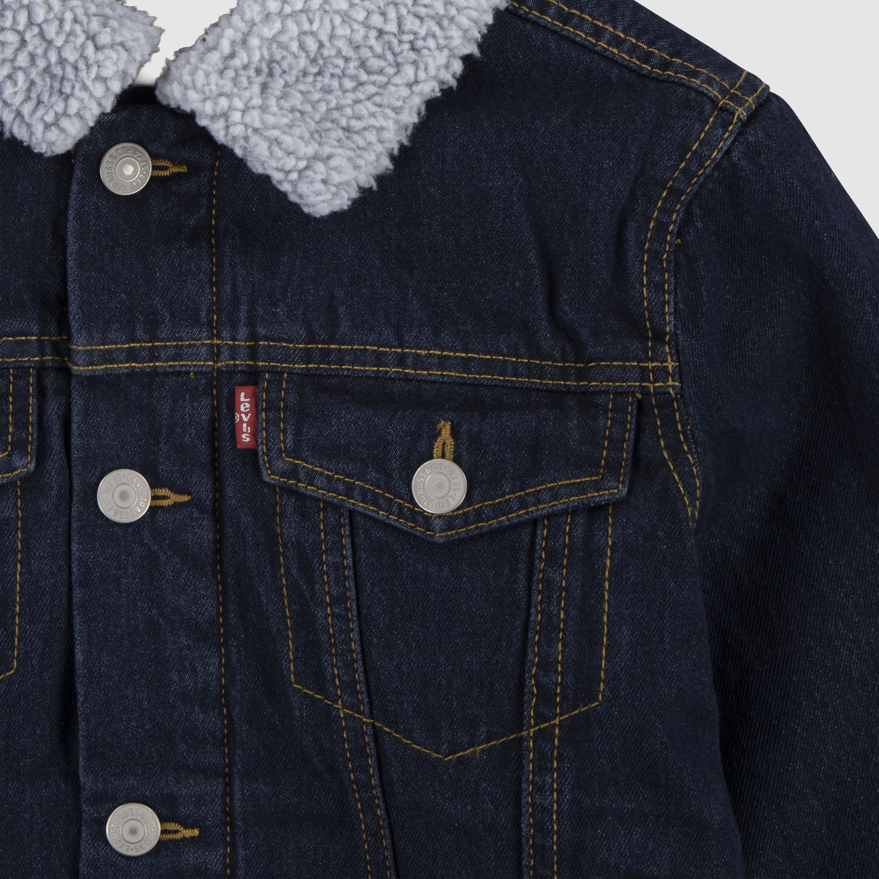 Sherpa Trucker Jacket Big Boys 8-20 6
